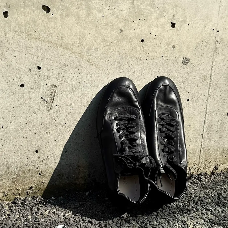 Deconstructed German Trainer Sneaker - Image 3