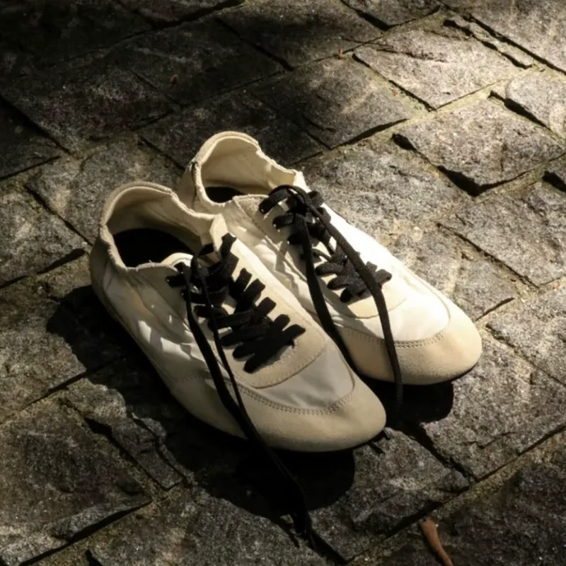 Deconstructed German Trainer Sneaker - Image 4