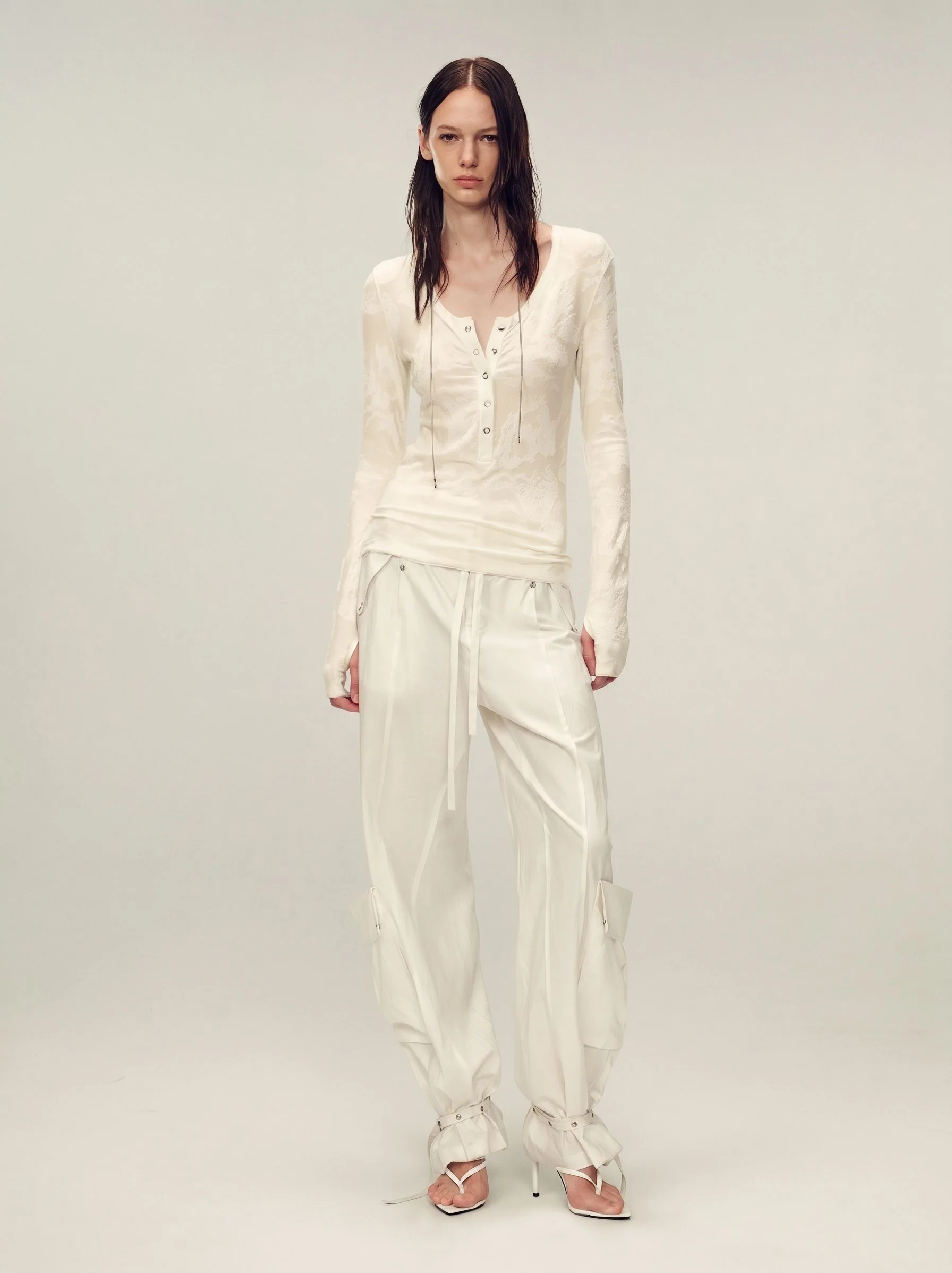 Deep V Henley - Image 5