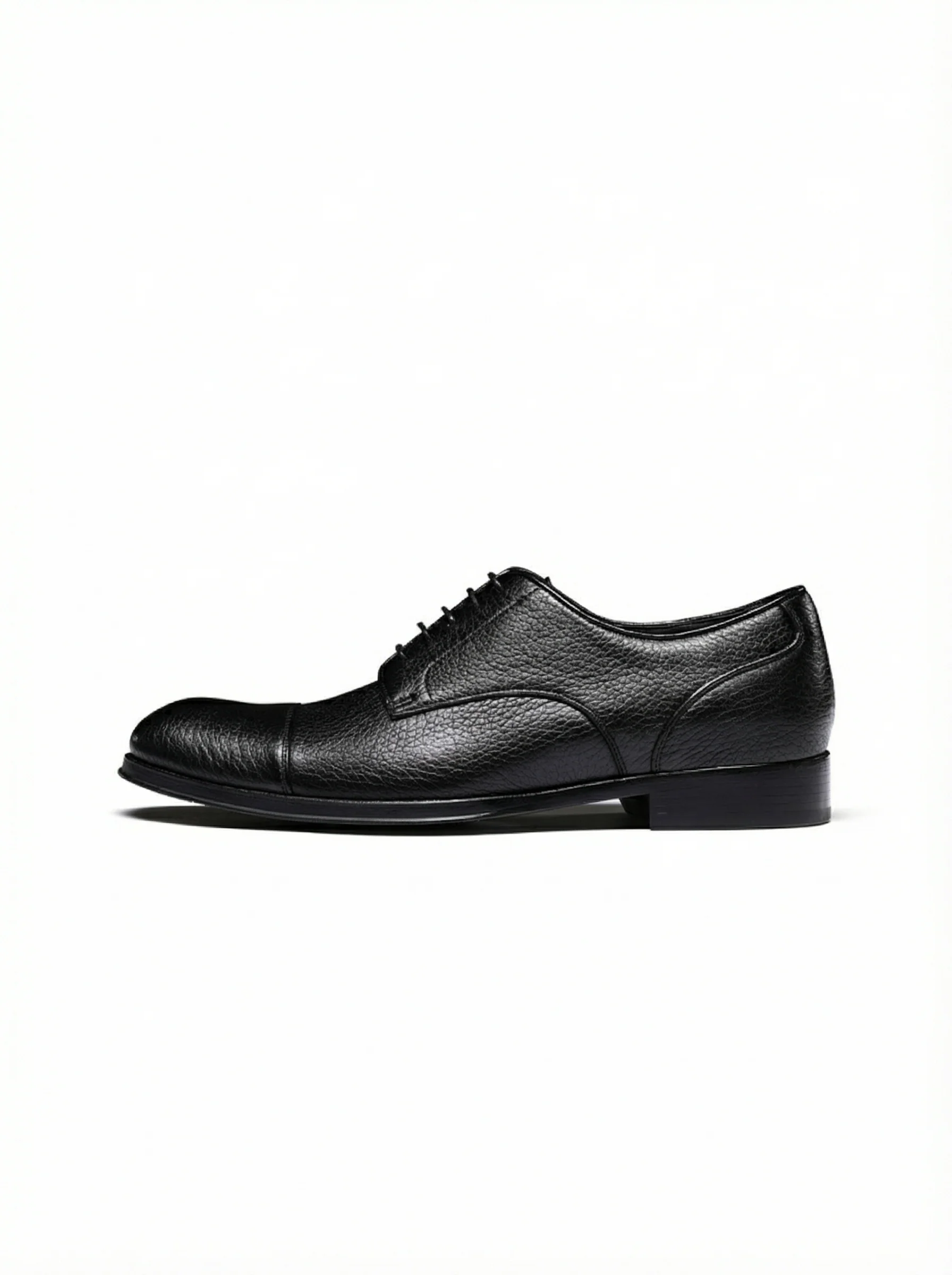 Deerskin Cap-Toe Derby Shoe