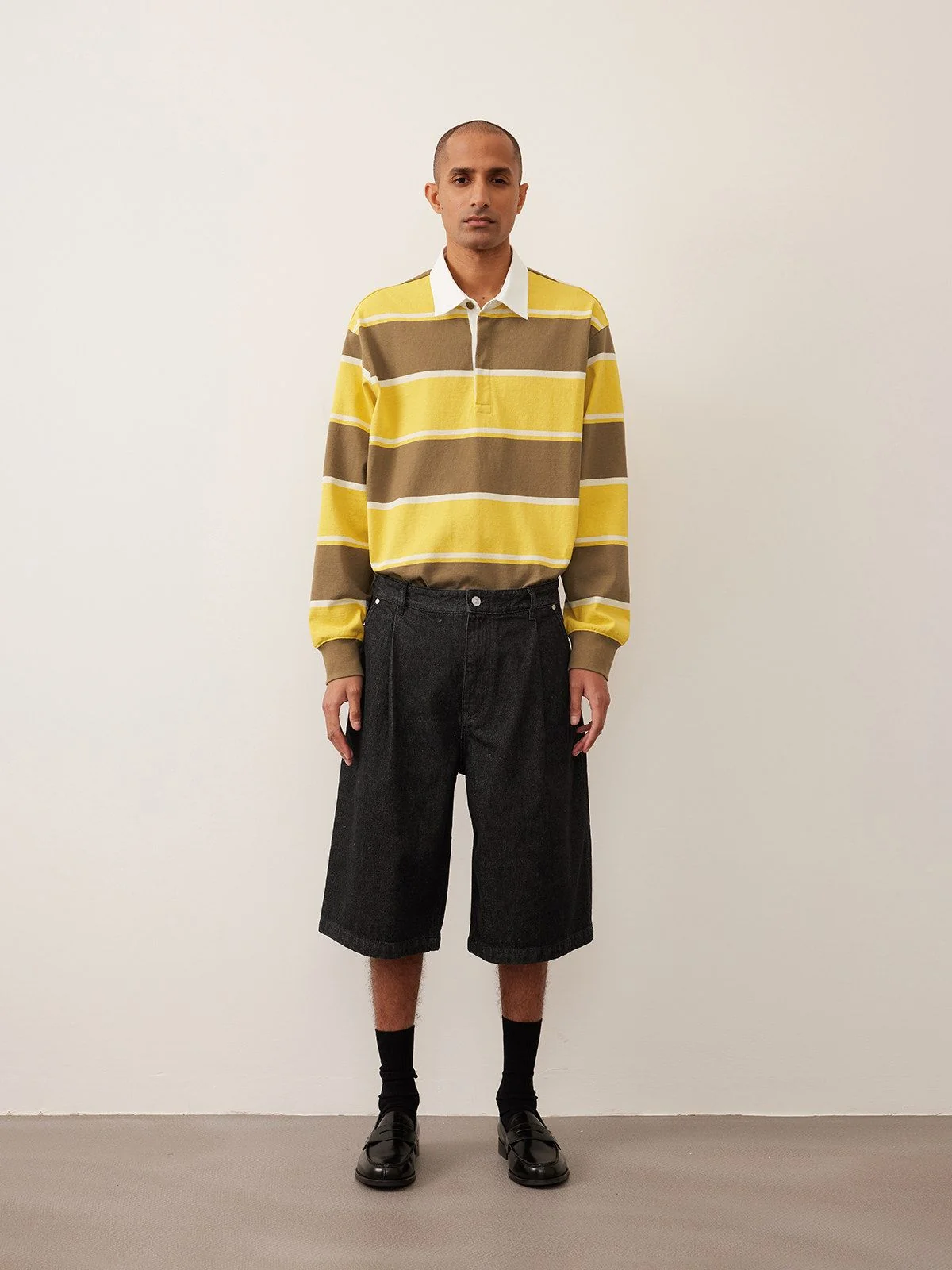 Denim Bermuda Shorts
