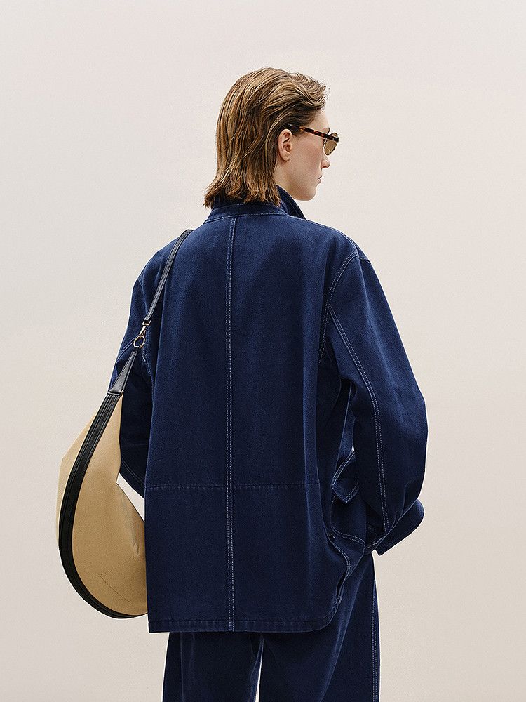 Denim Chore Jacket - Image 3