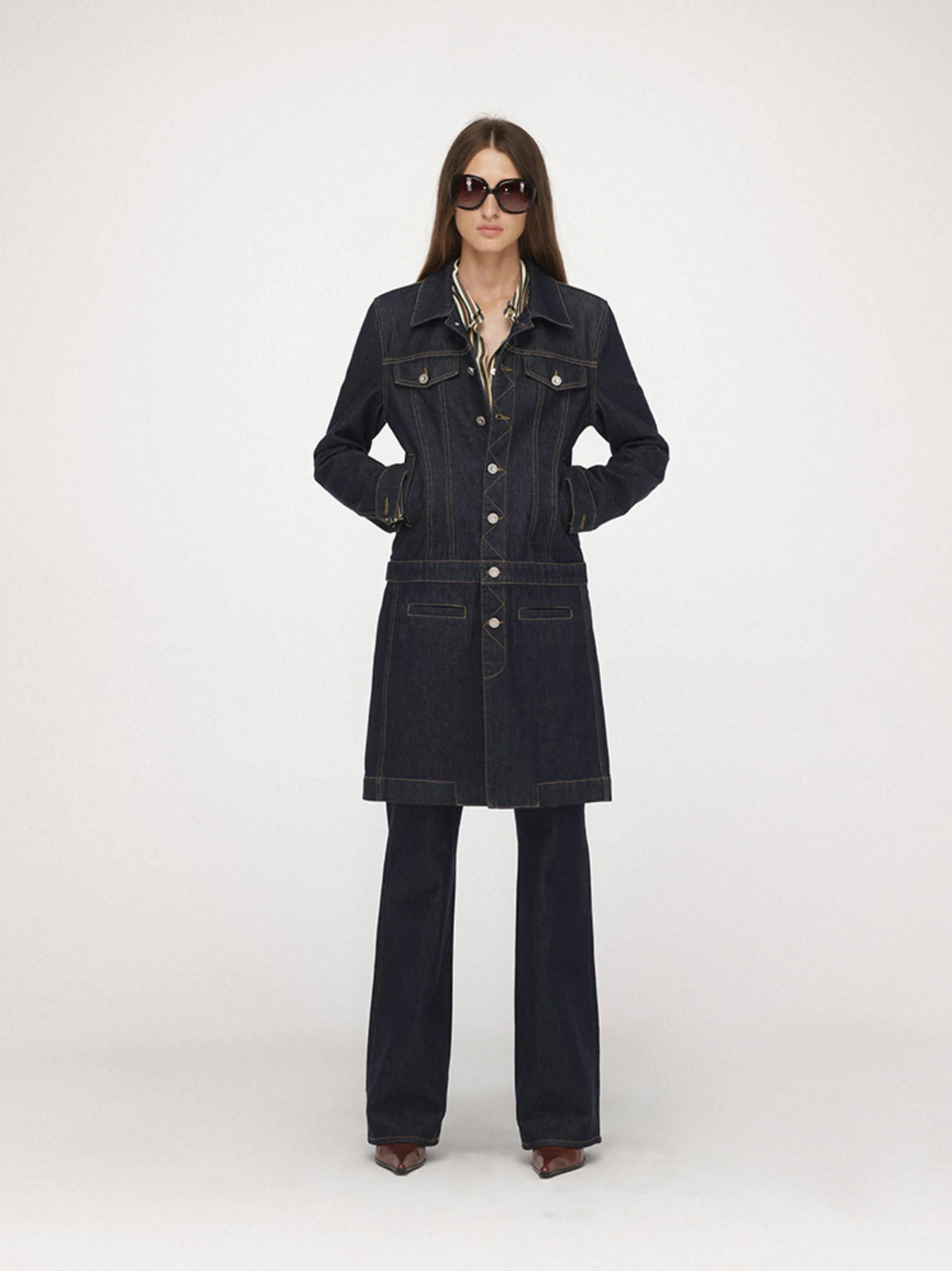 Denim Coat Jacket