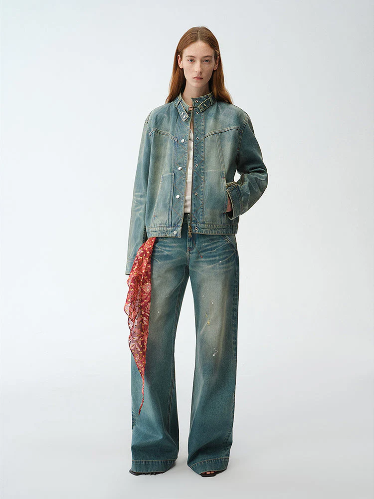 Denim Jacket Suit
