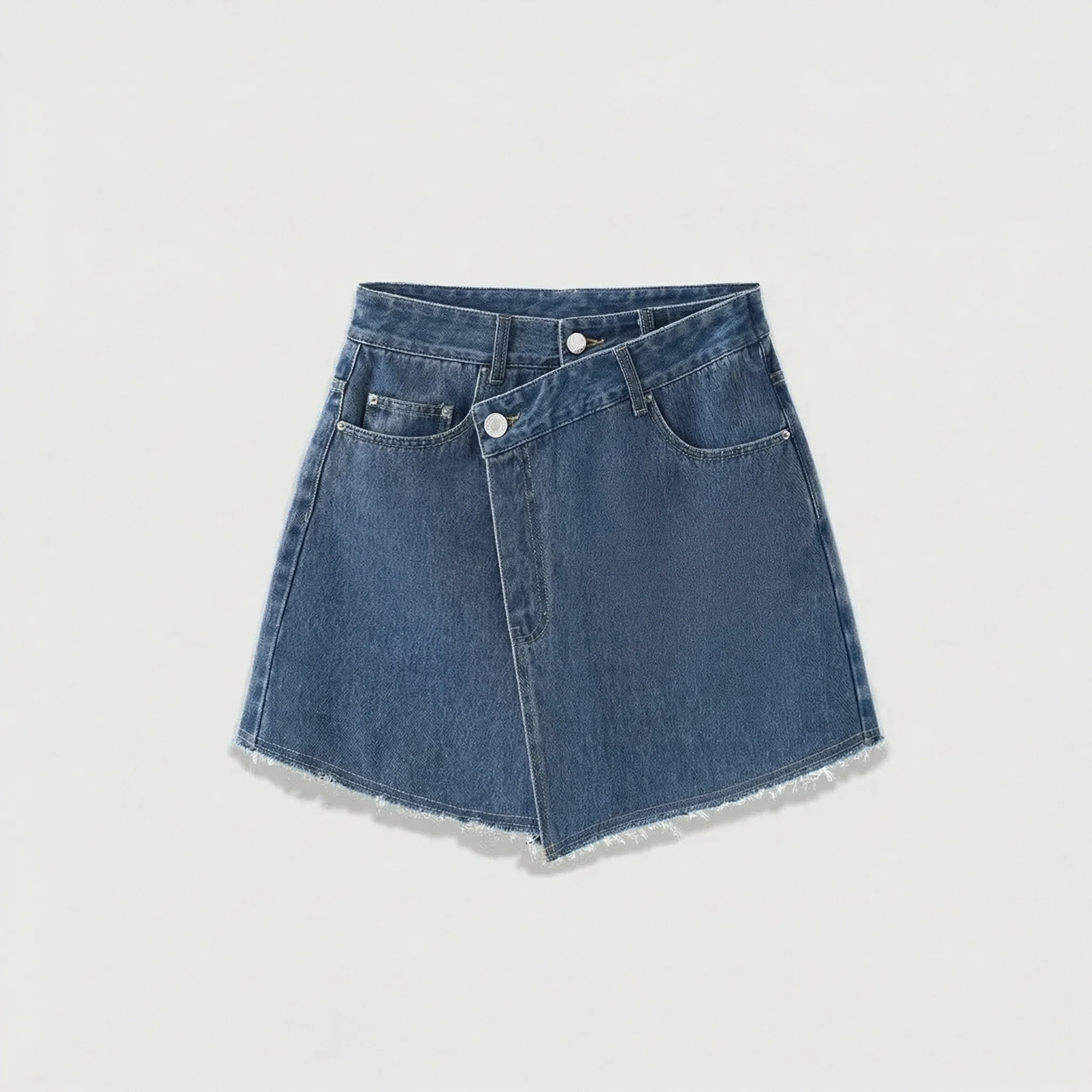 Denim Vest and Skirt Set - Image 6