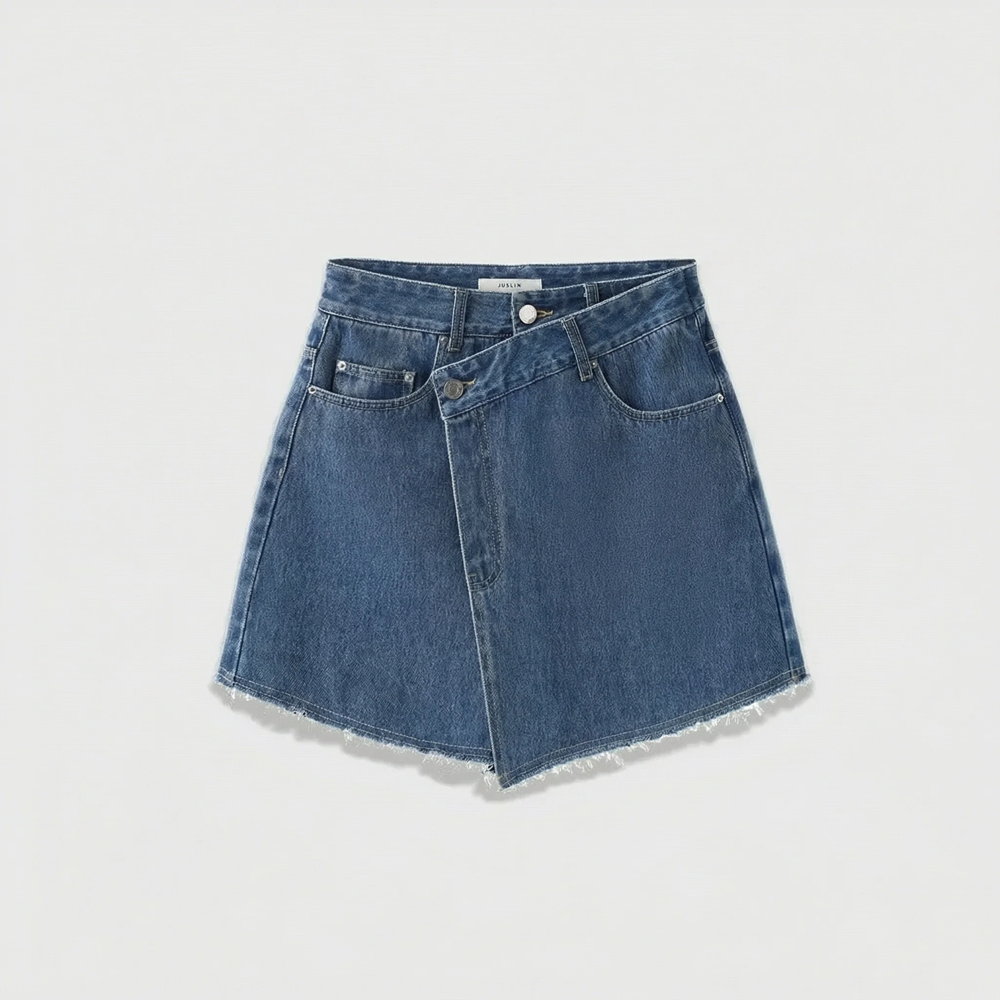 Denim Vest and Skirt Set - Image 6