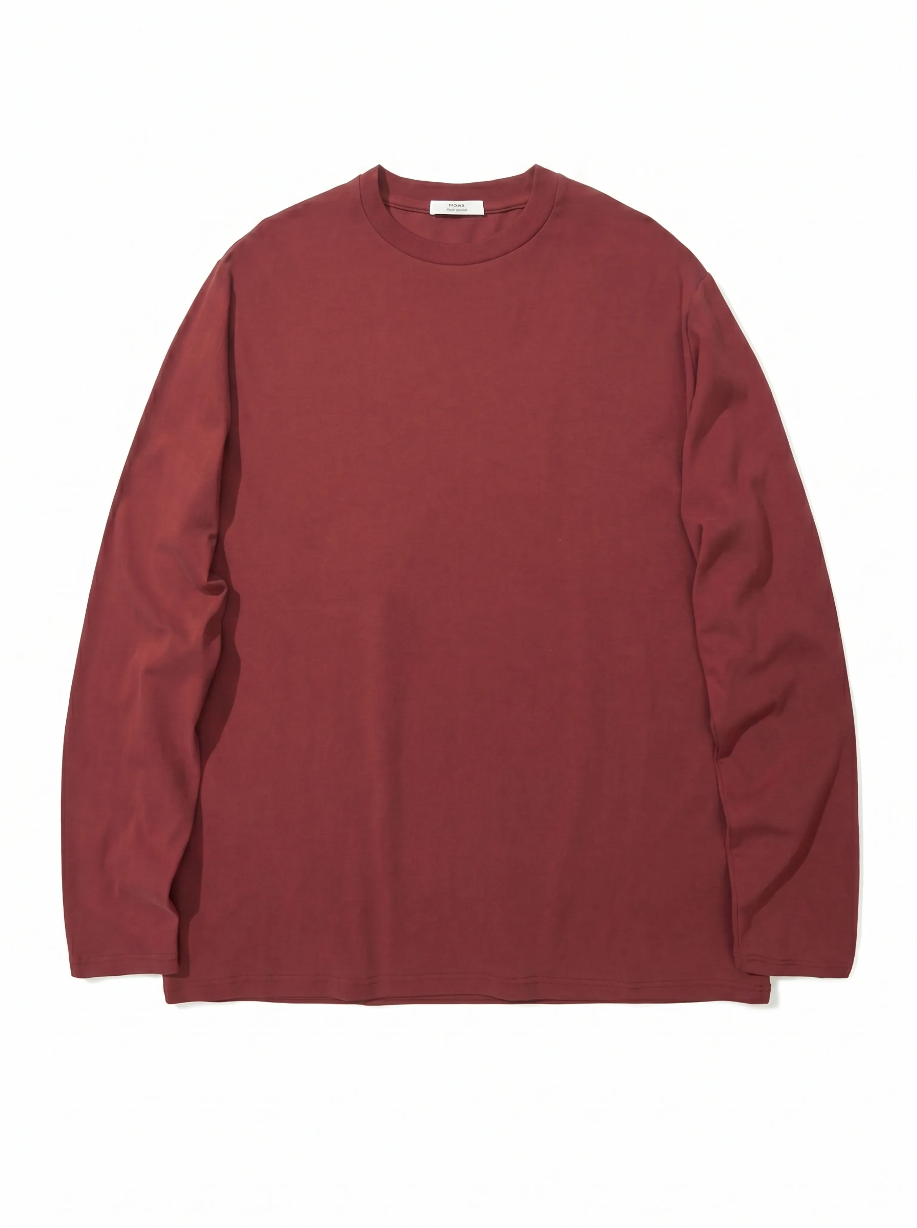 Denzel Brushed Cotton Long-Sleeve Tee - Image 6