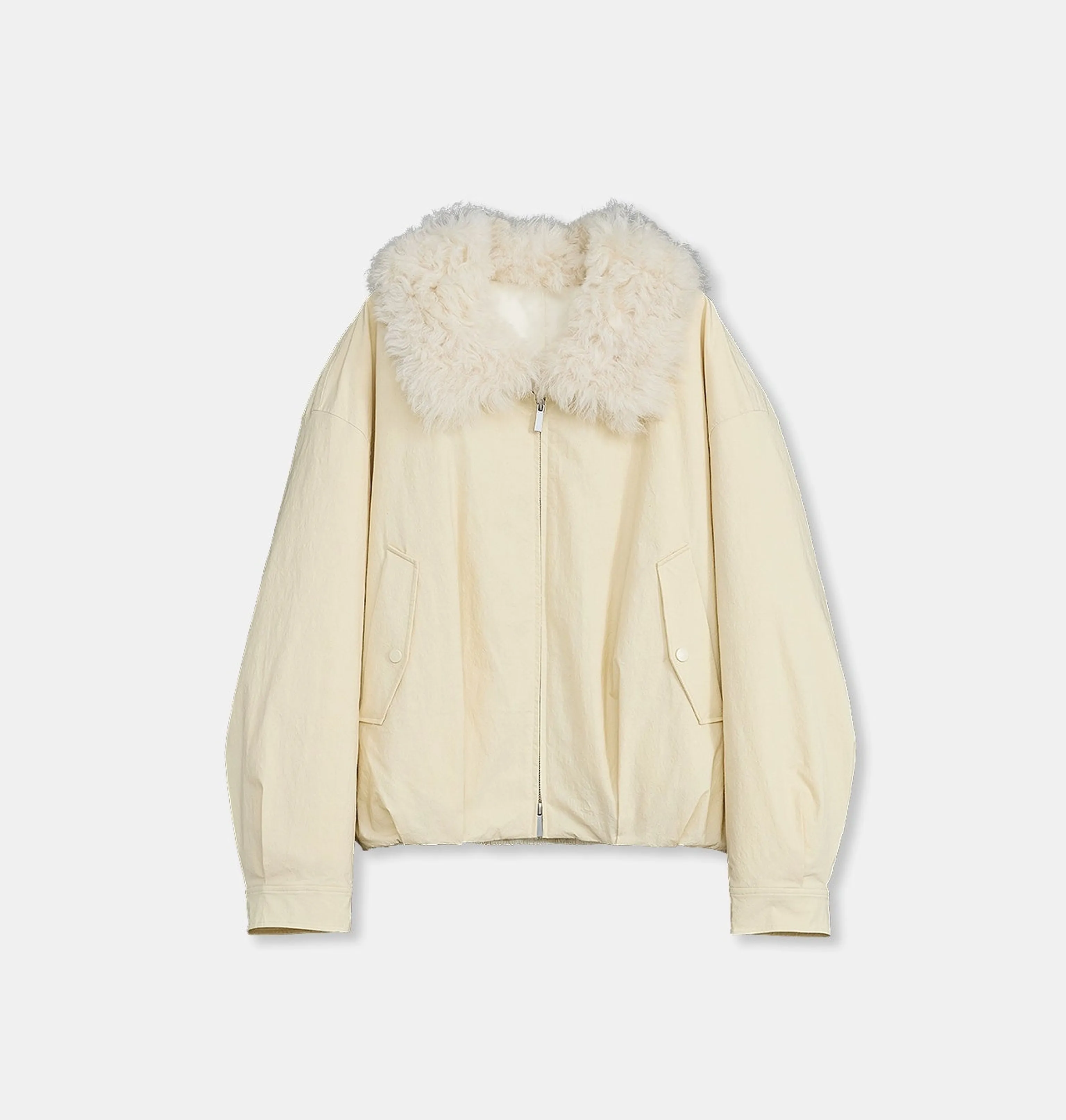 Detachable Fur-Collar Down-Liner Jacket - Image 11
