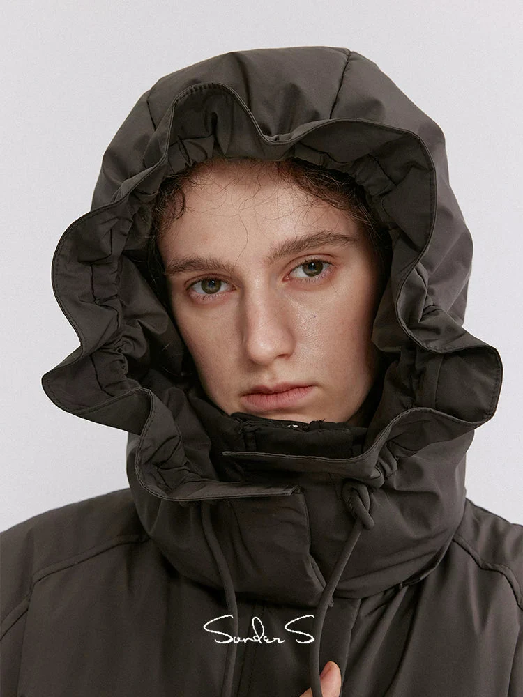 Detachable Hood Down Parka - Image 5