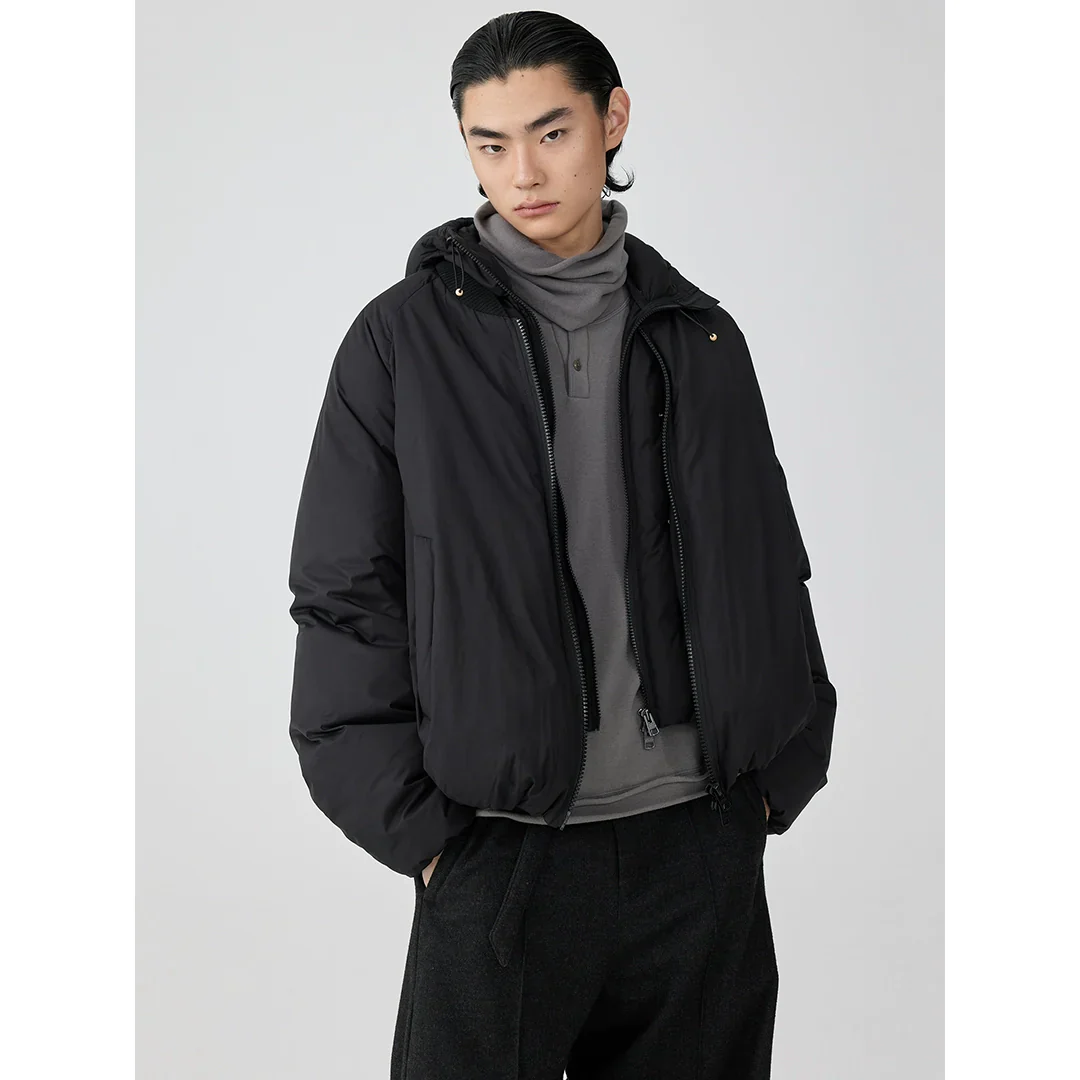 Detachable Hood Puffer Jacket