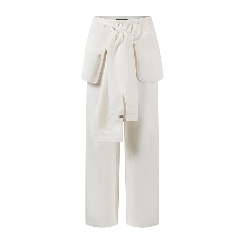 Detachable Wrap Trousers - Image 3