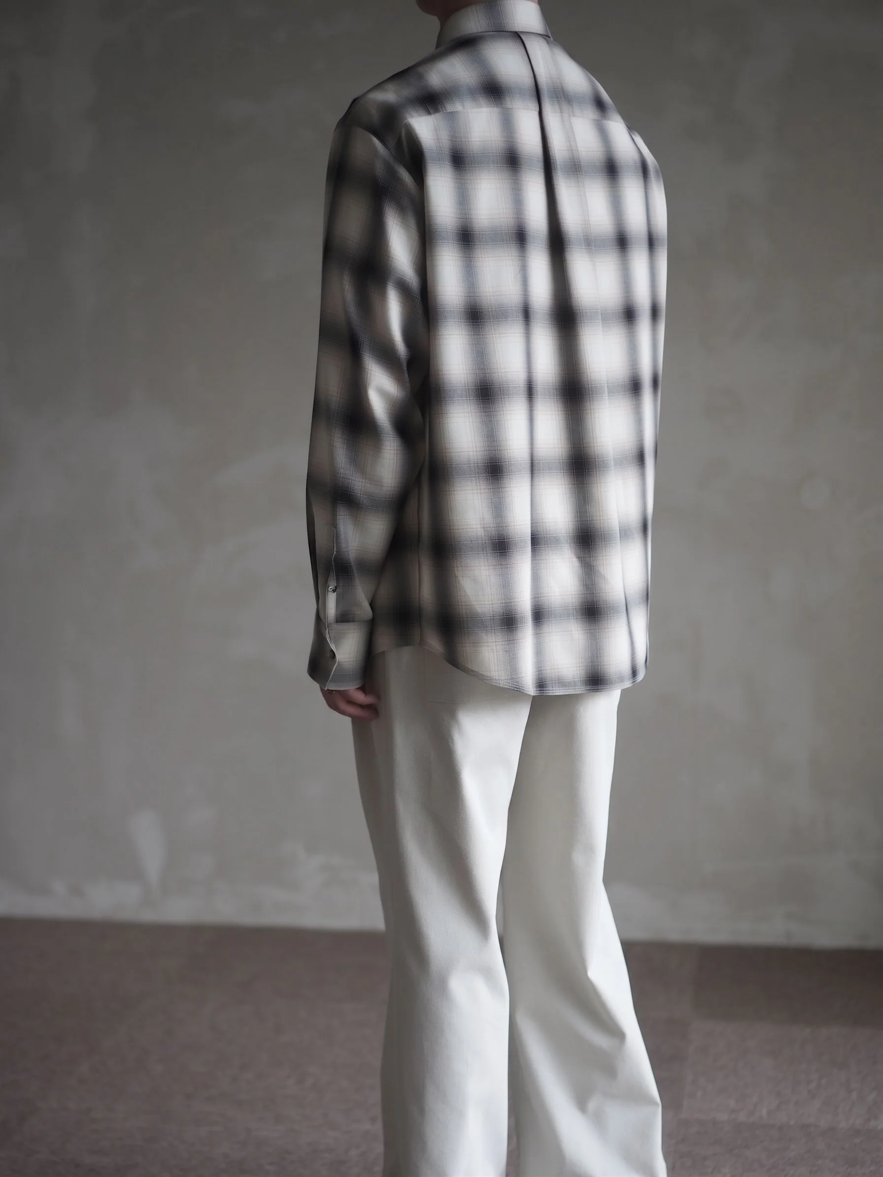 Diagonal Plaid Shirt - Image 5