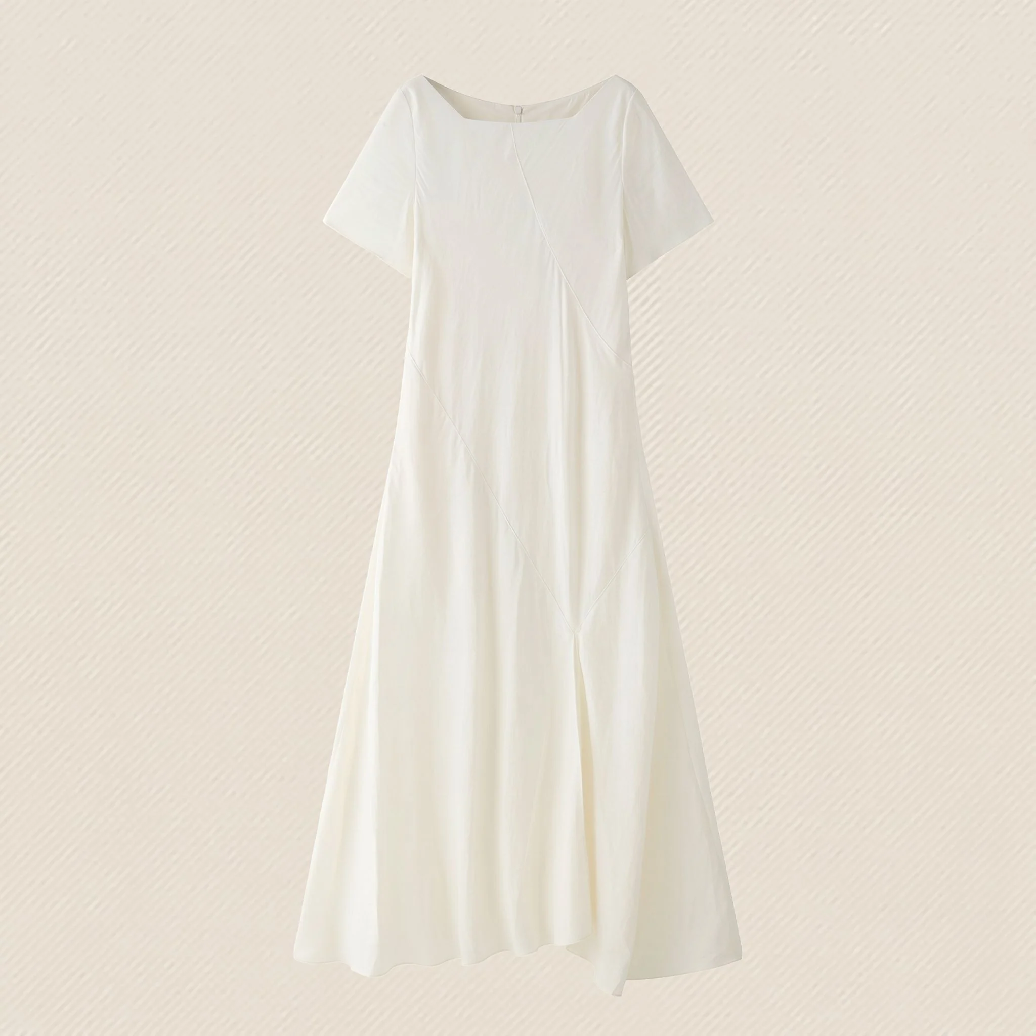 Diagonal Seam Maxi Dress - Image 6