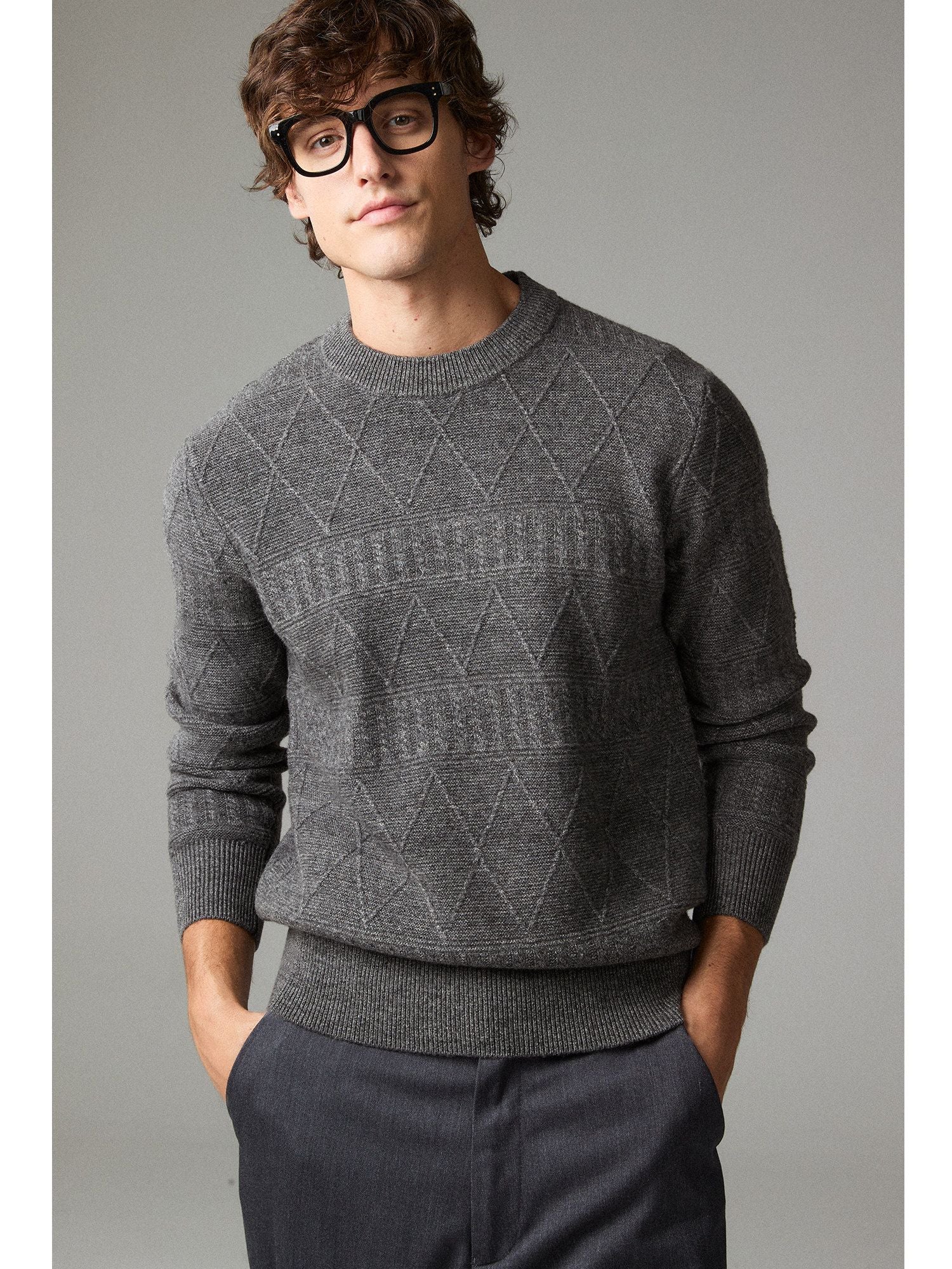 Diamond Knit Sweater - Image 3