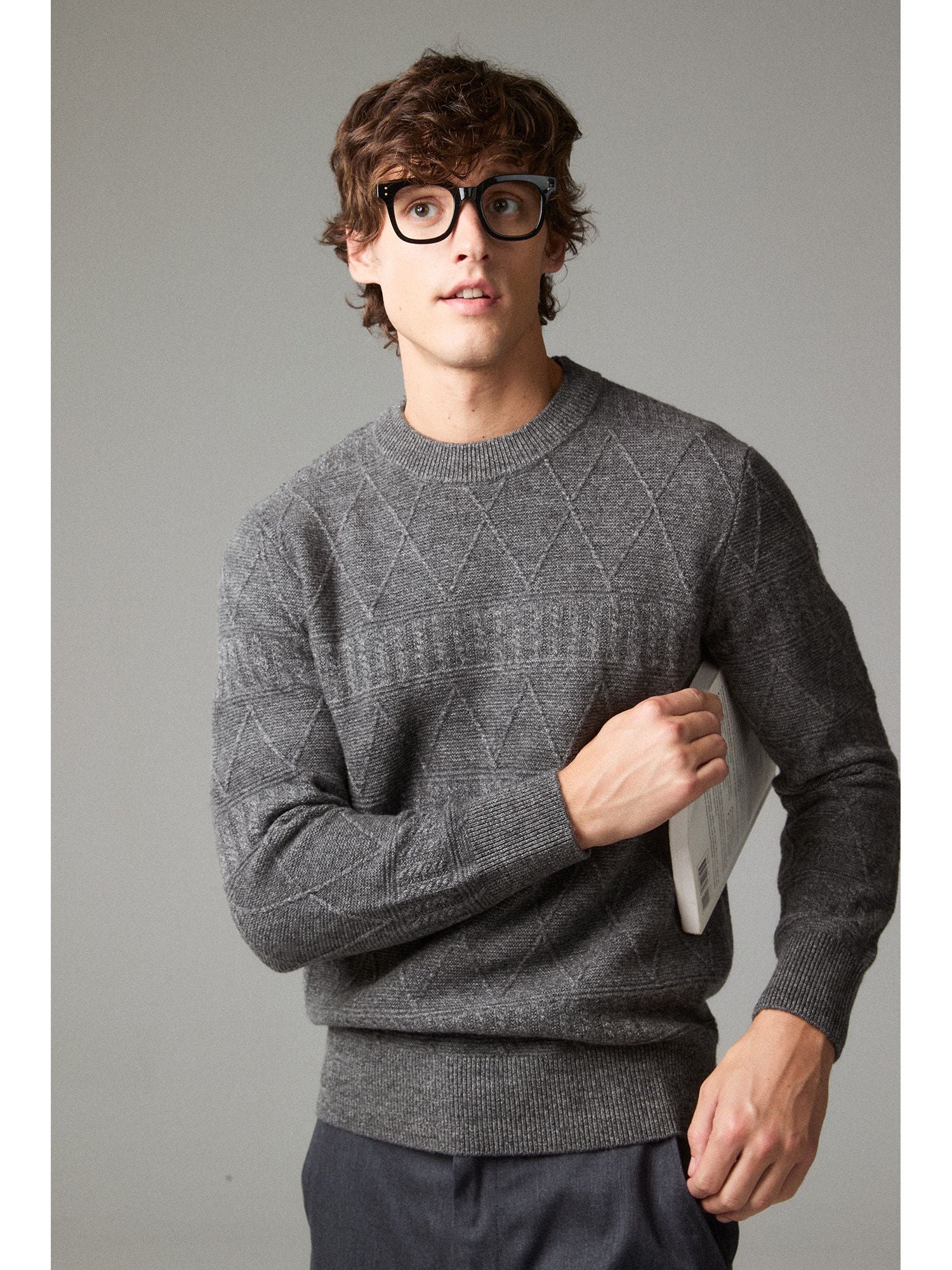 Diamond Knit Sweater - Image 4