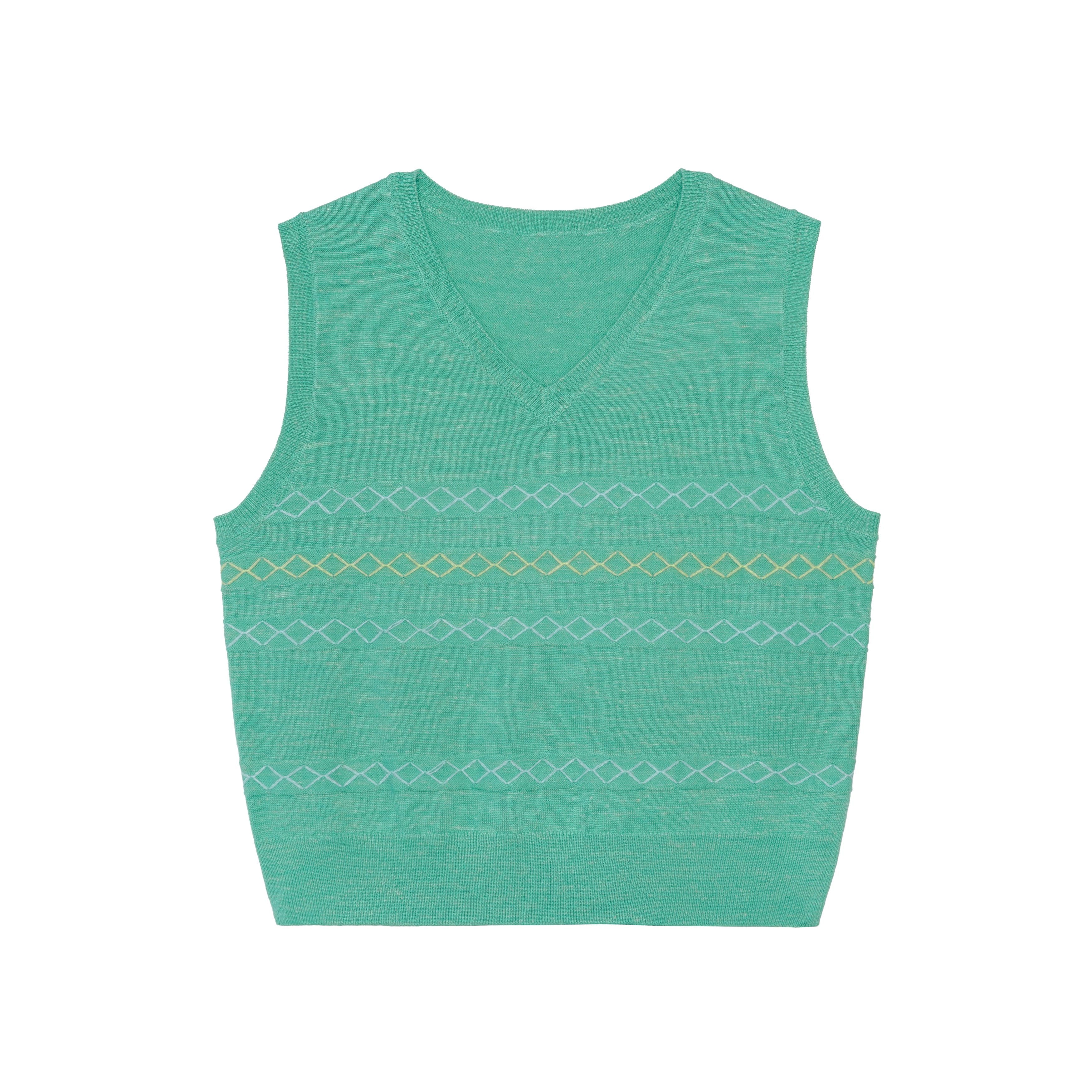 Diamond Knit Vest - Image 6