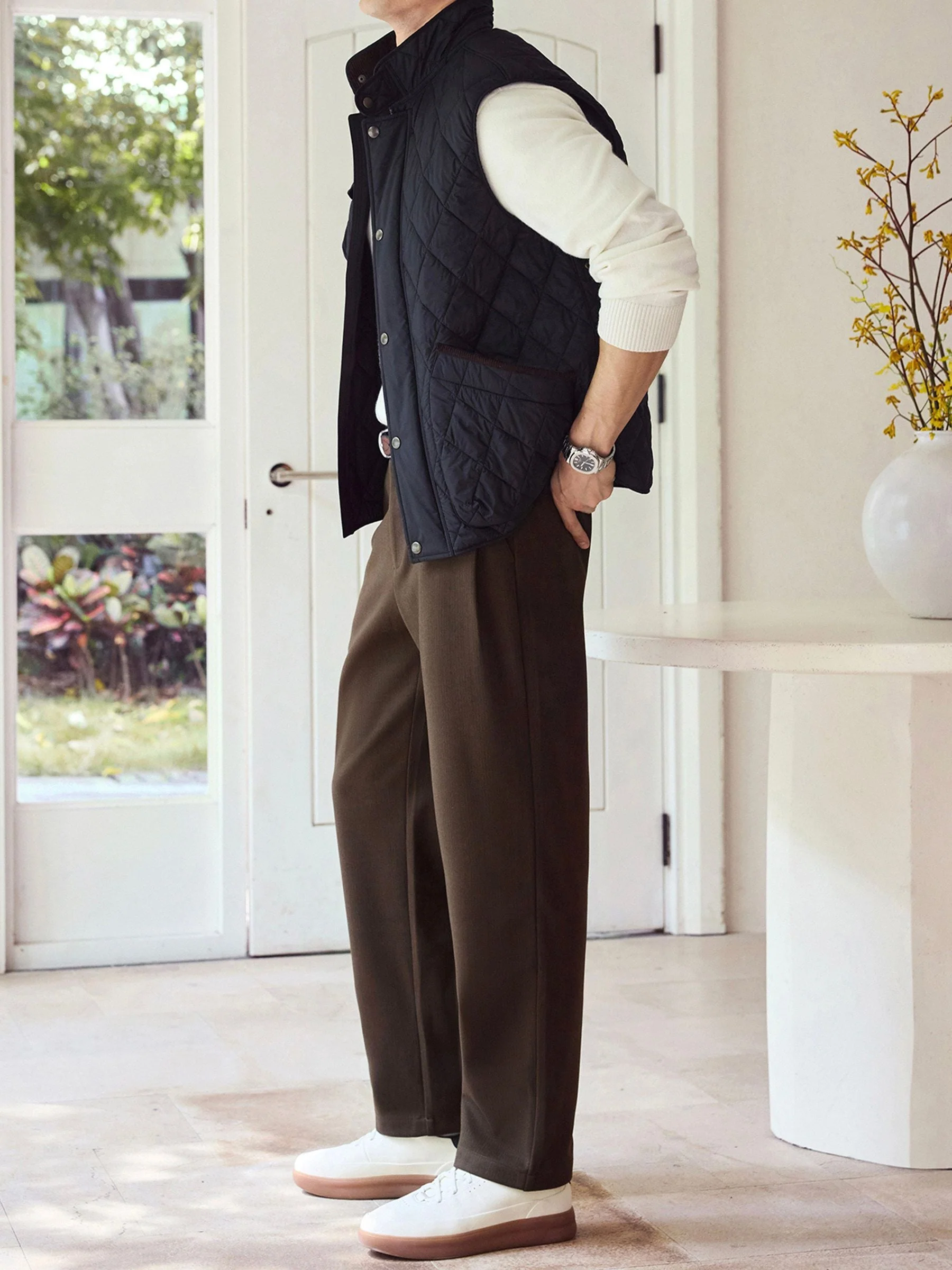 Diamond Quilted Vest - Image 3