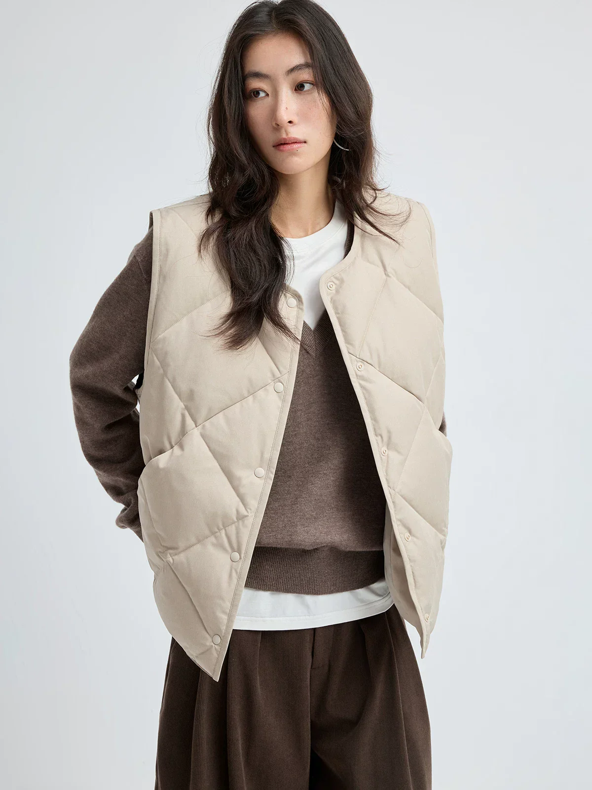 Diamond Quilted Vest - Image 4