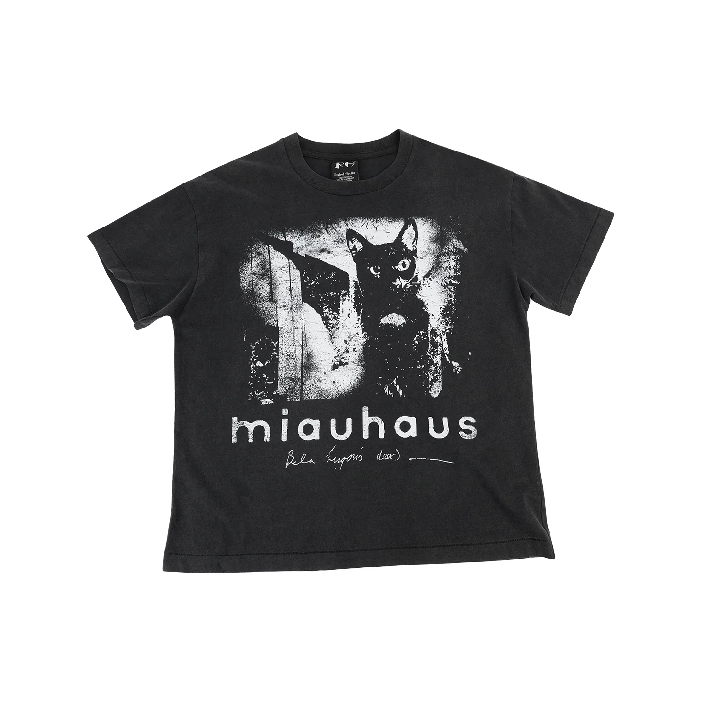 Distressed Cat Tee - Image 2