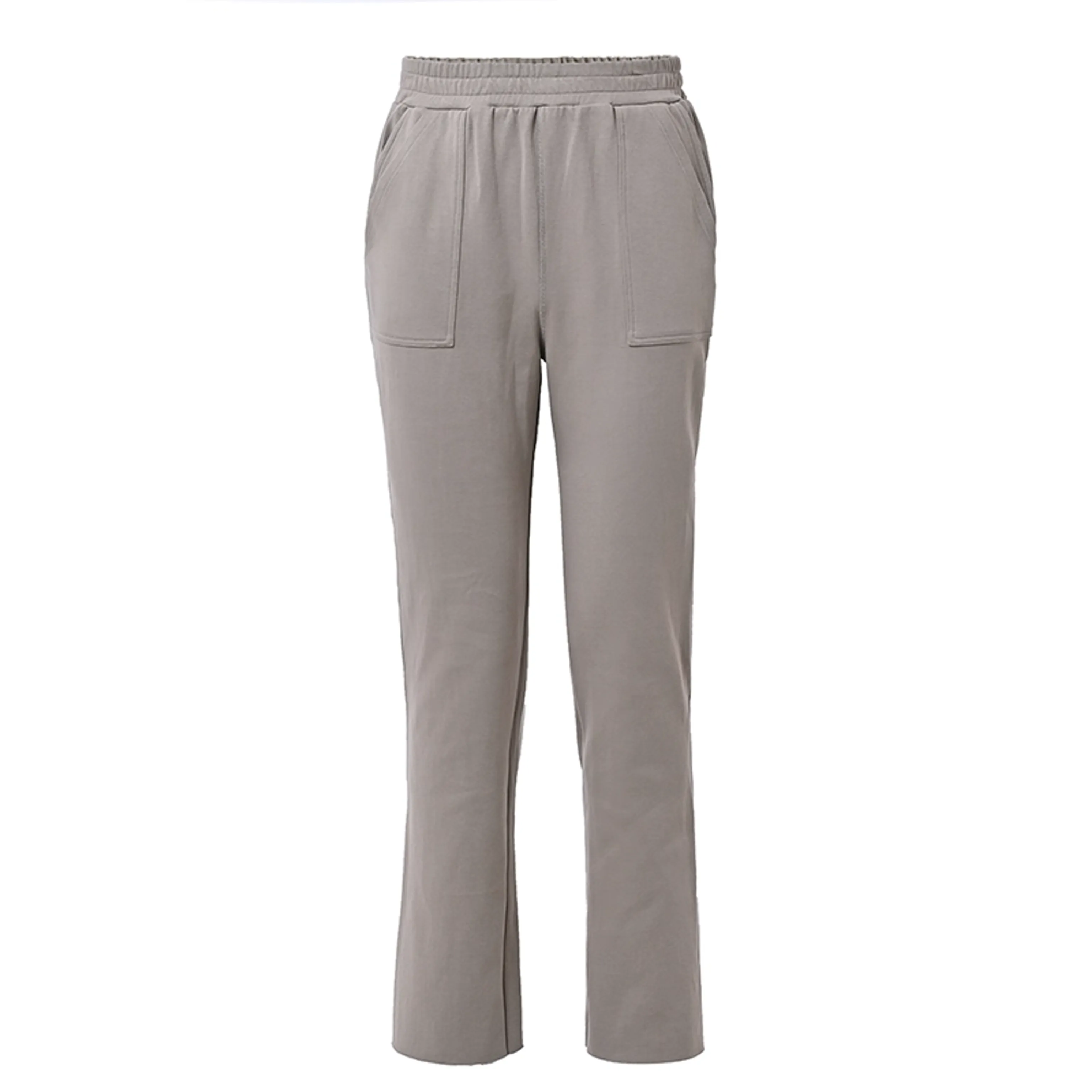 Distressed Earth-Tone Straight Sweatpants - Image 8