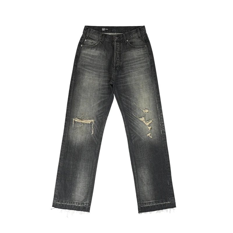 Distressed Flare Jeans - Image 6