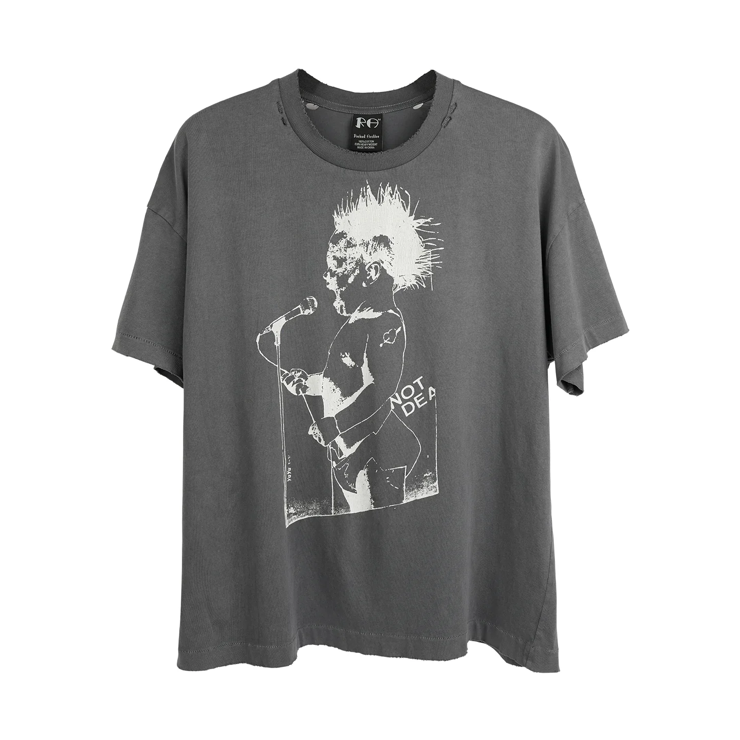 Distressed Graphic Tee - Image 6