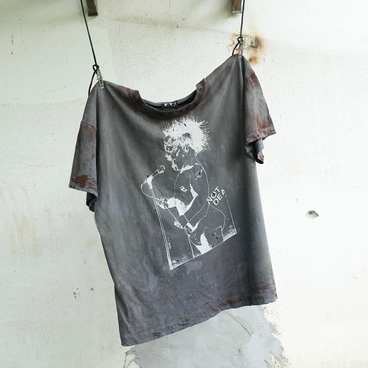 Distressed Graphic Tee - Image 7