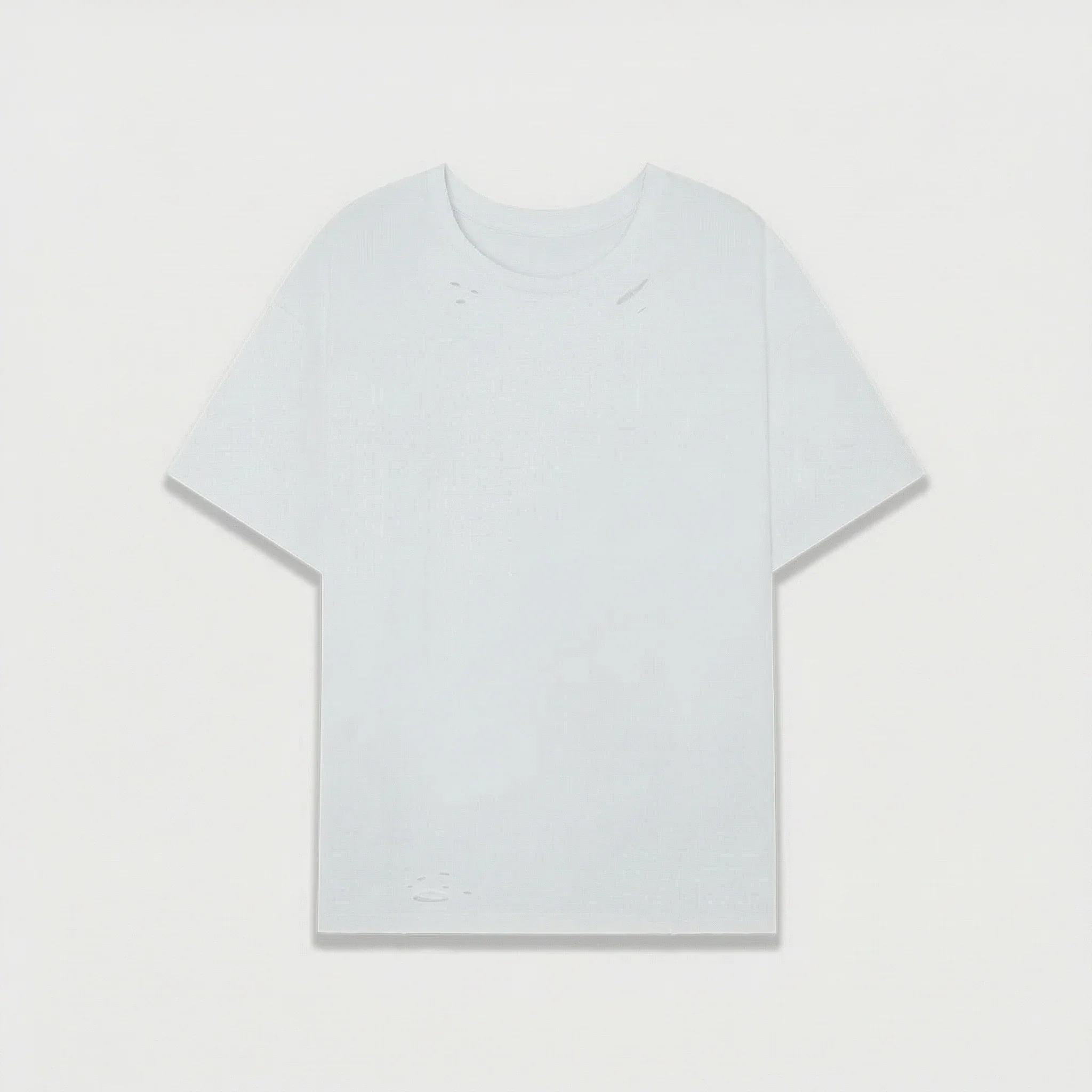 Distressed NOTE Graphic Oversized Tee - Image 6