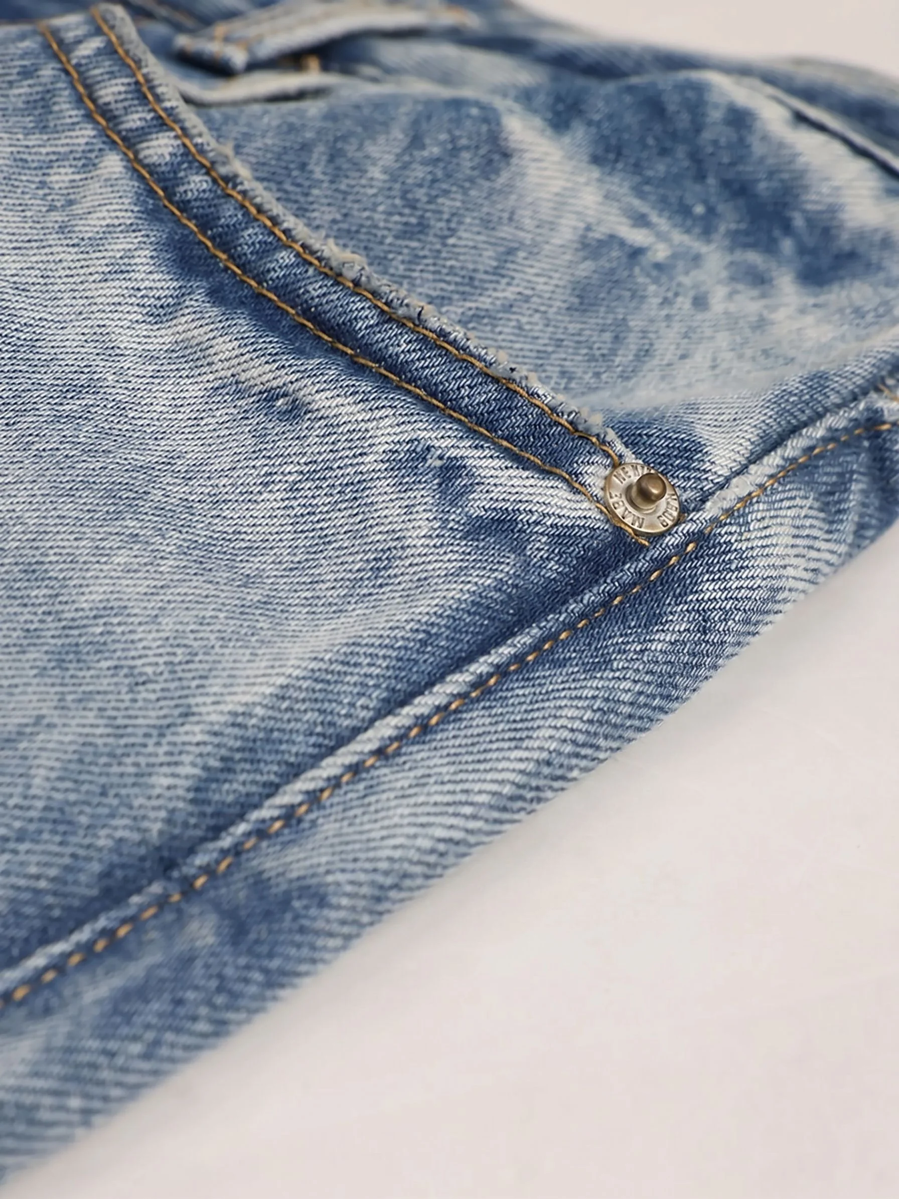 Distressed Wide-Leg Jeans - Image 6