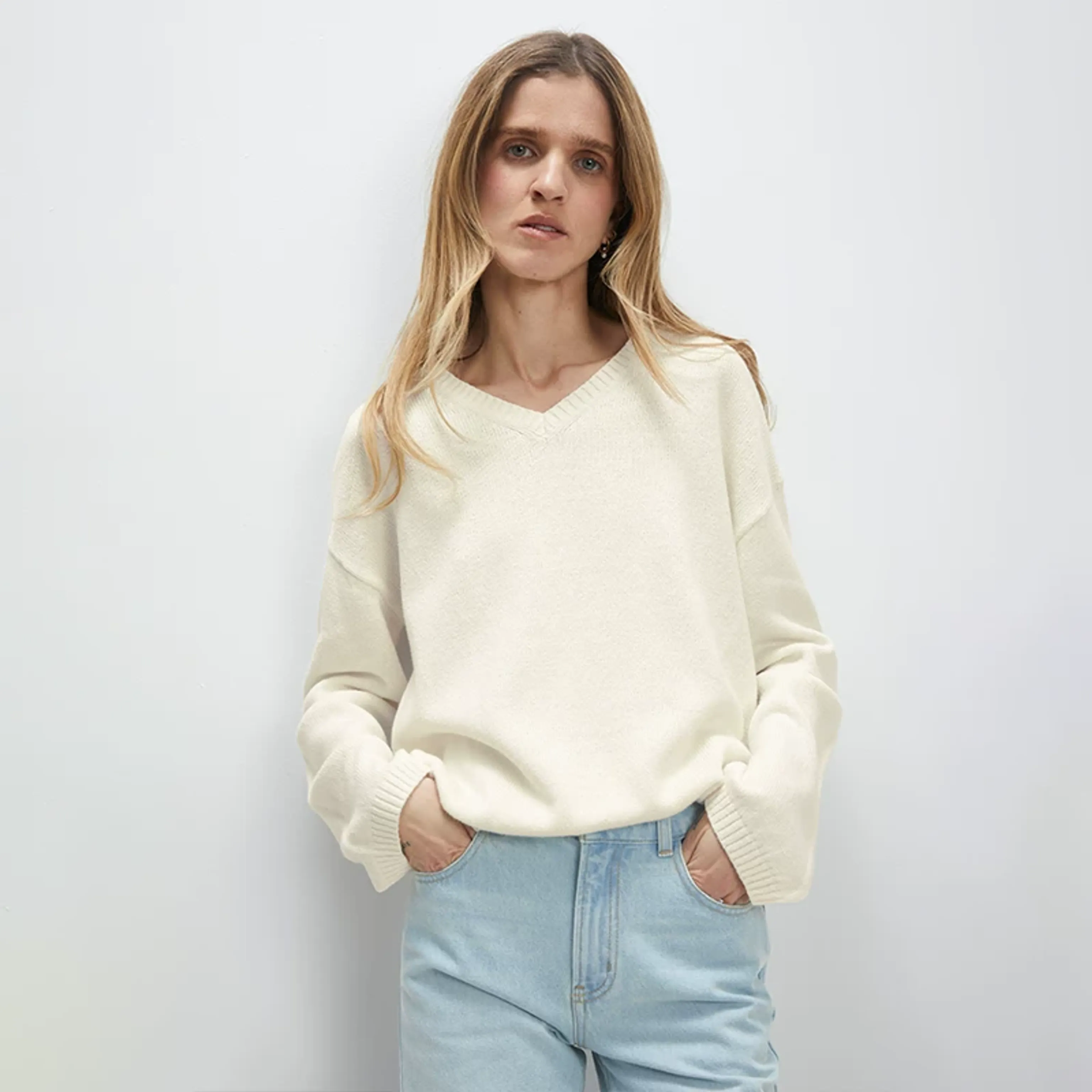 Dolly V-Neck Sweater - Image 7