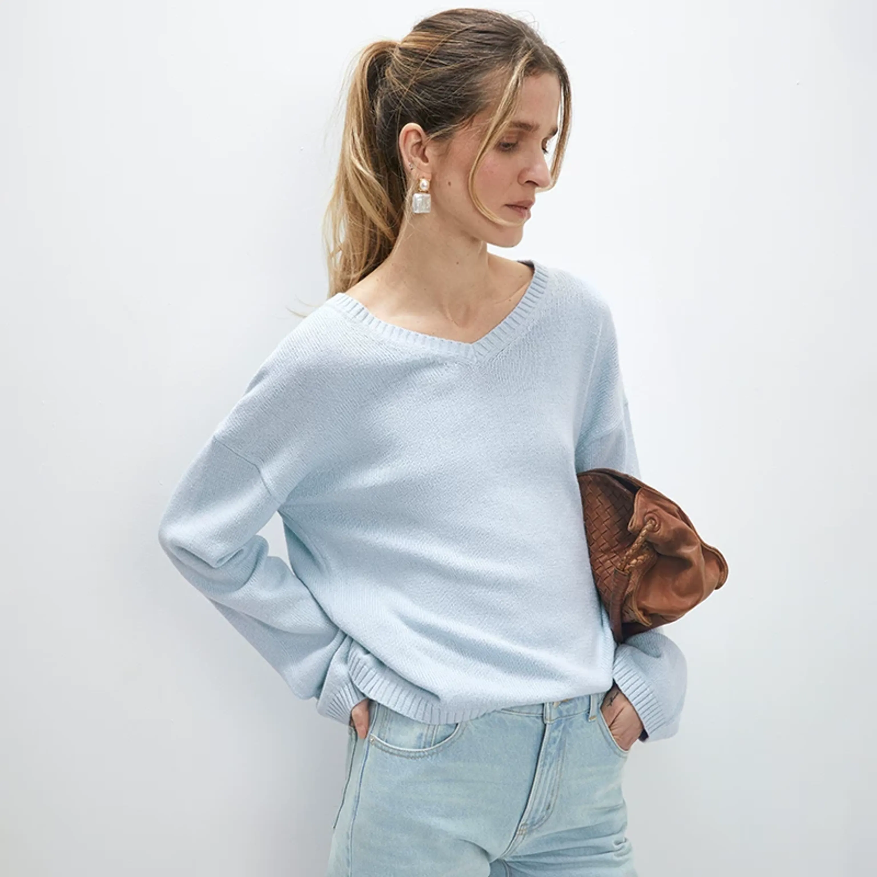 Dolly V-Neck Sweater - Image 8