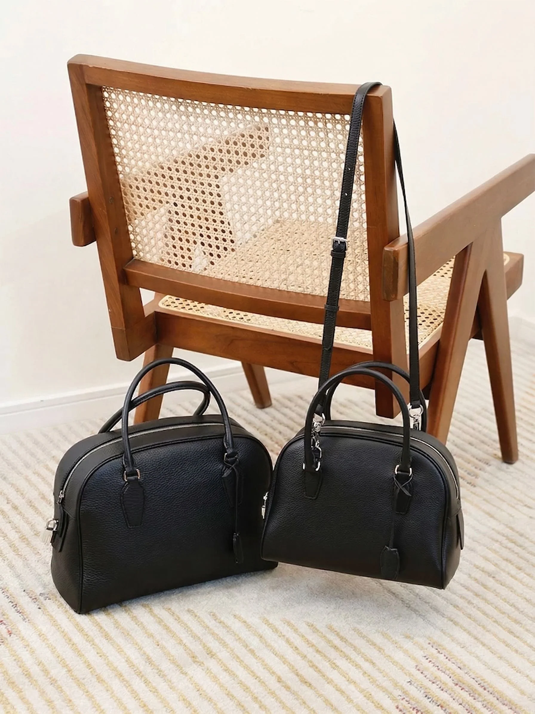 Dome Leather Satchel - Image 13