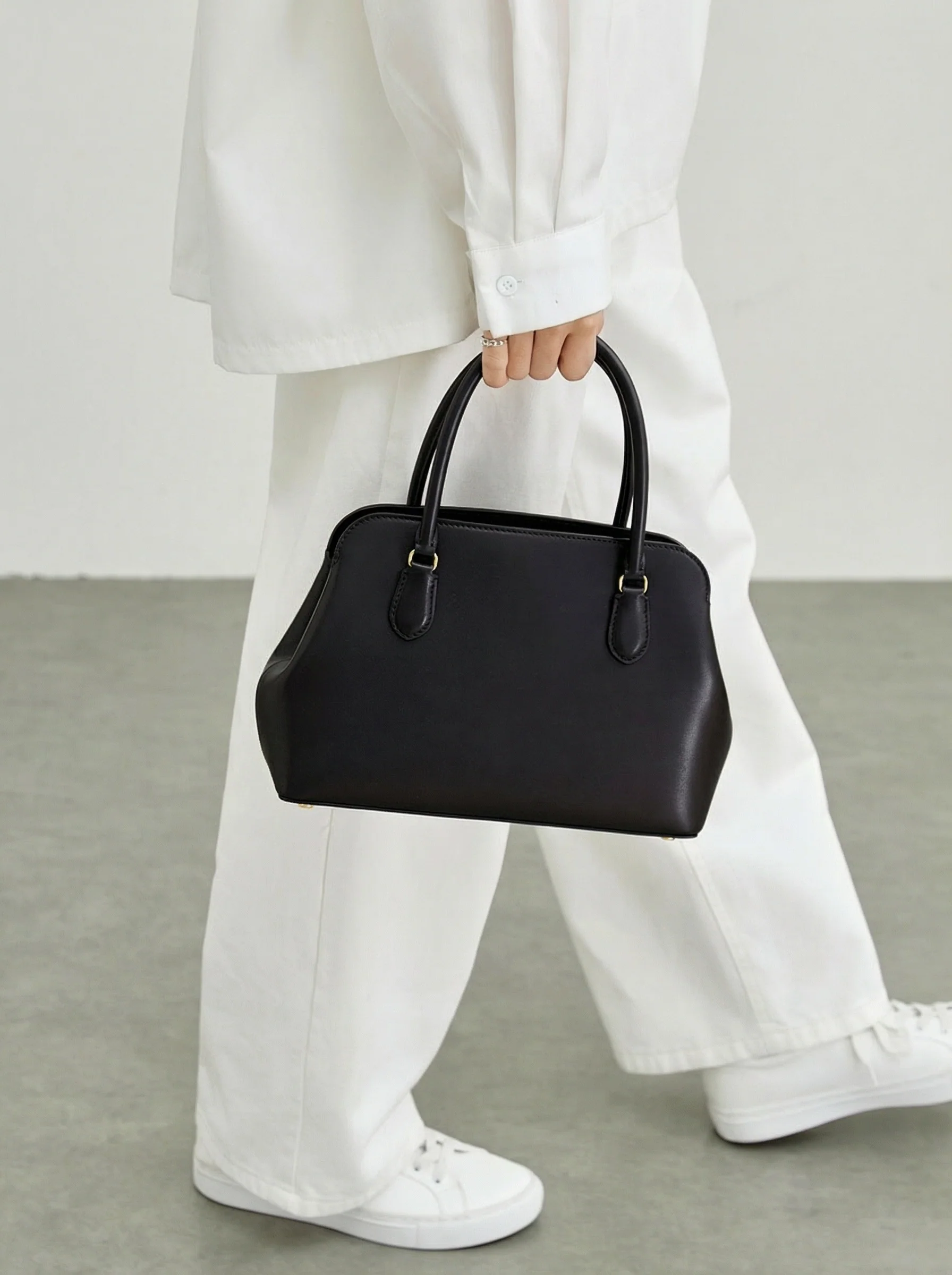 Dome Top-Handle Bag