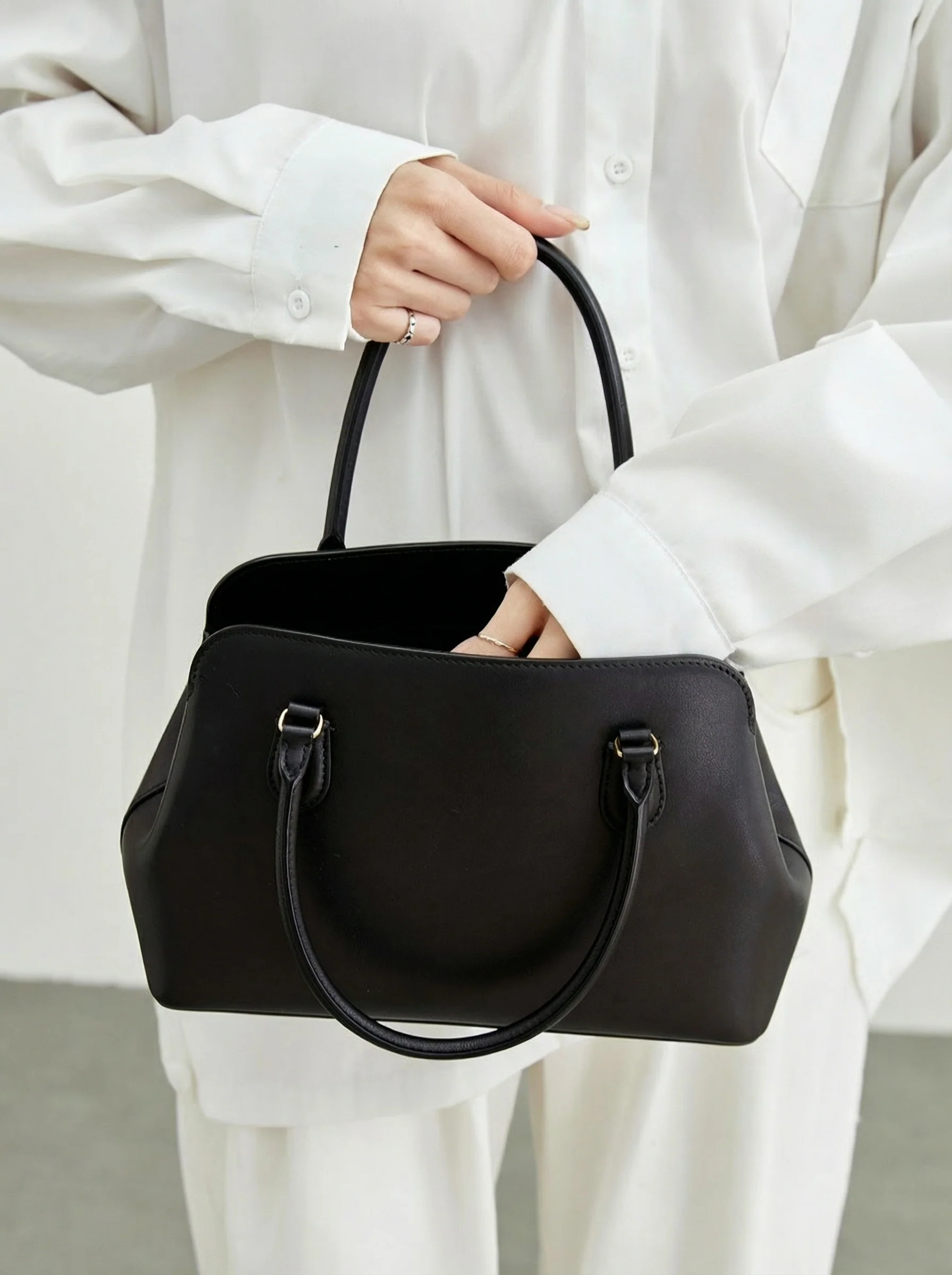 Dome Top-Handle Bag - Image 2