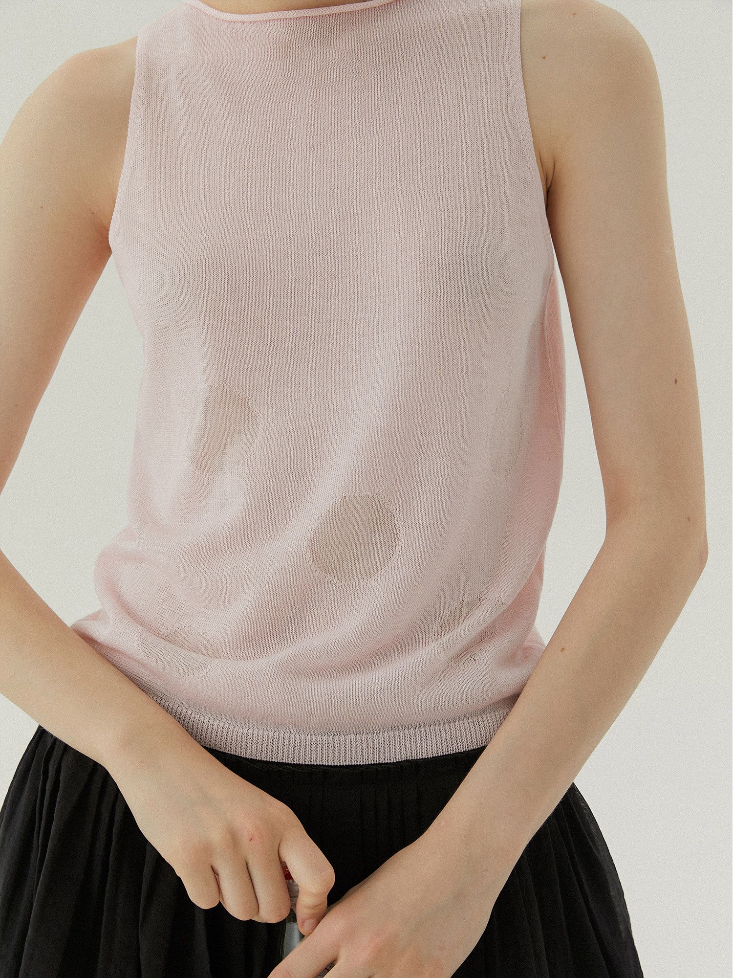 Dot Knit Tank - Image 5