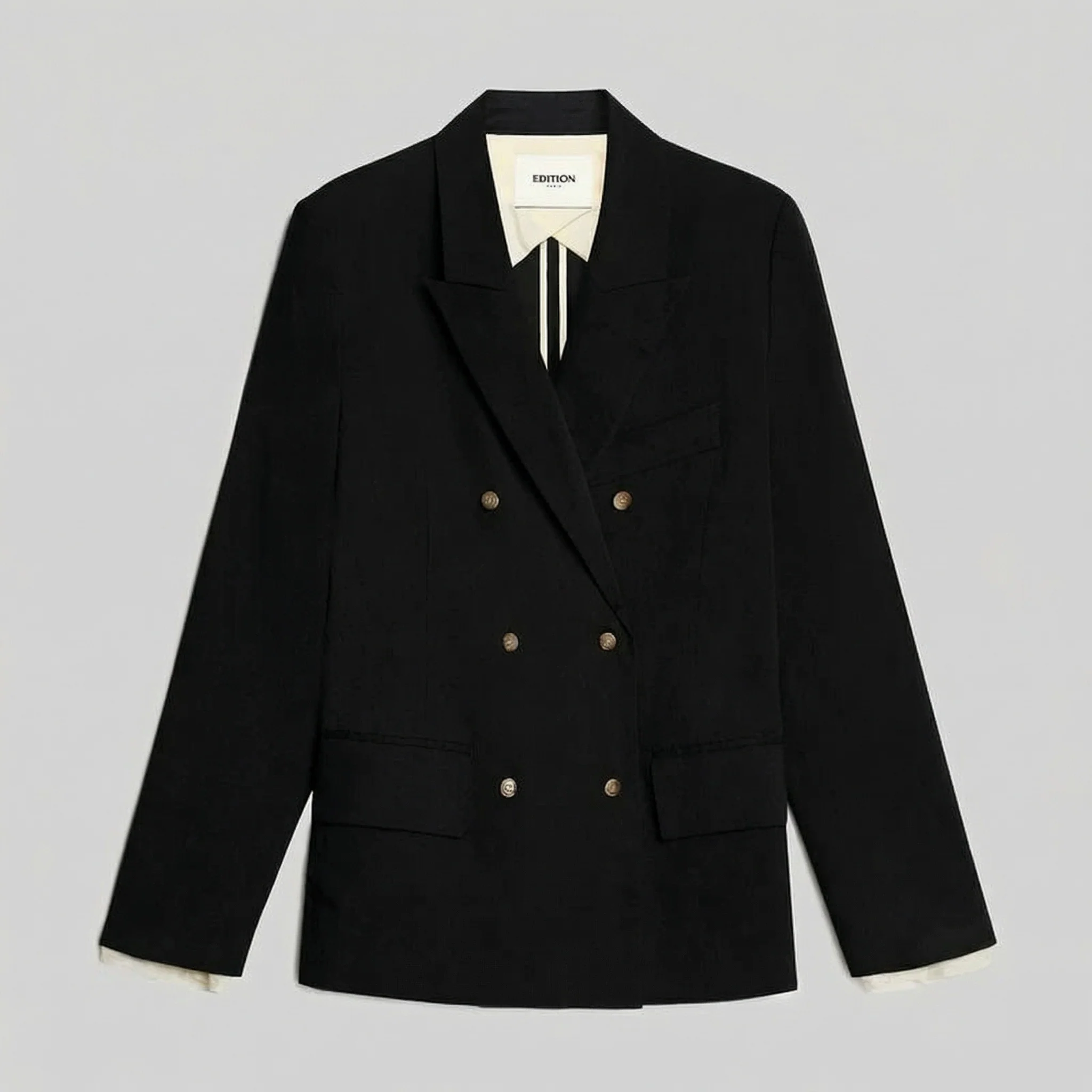 Double-Breasted Blazer - Image 4