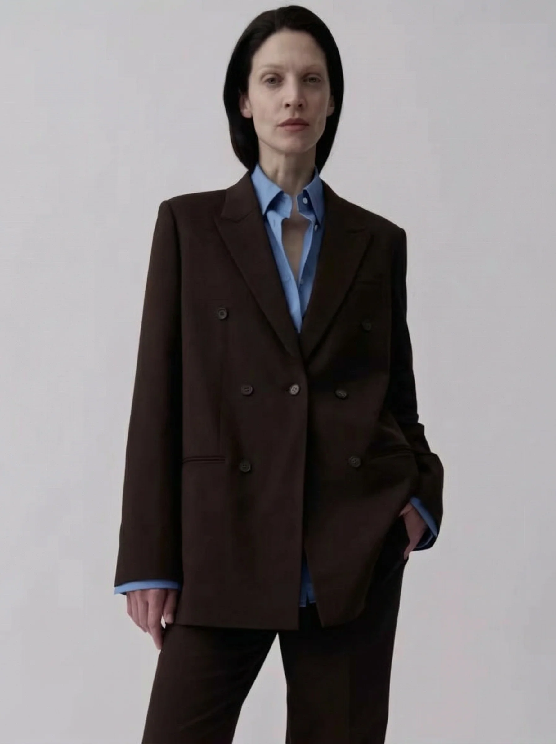 Double-Breasted Blazer - Image 4