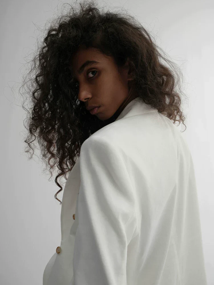 Double-Breasted Blazer - Image 3