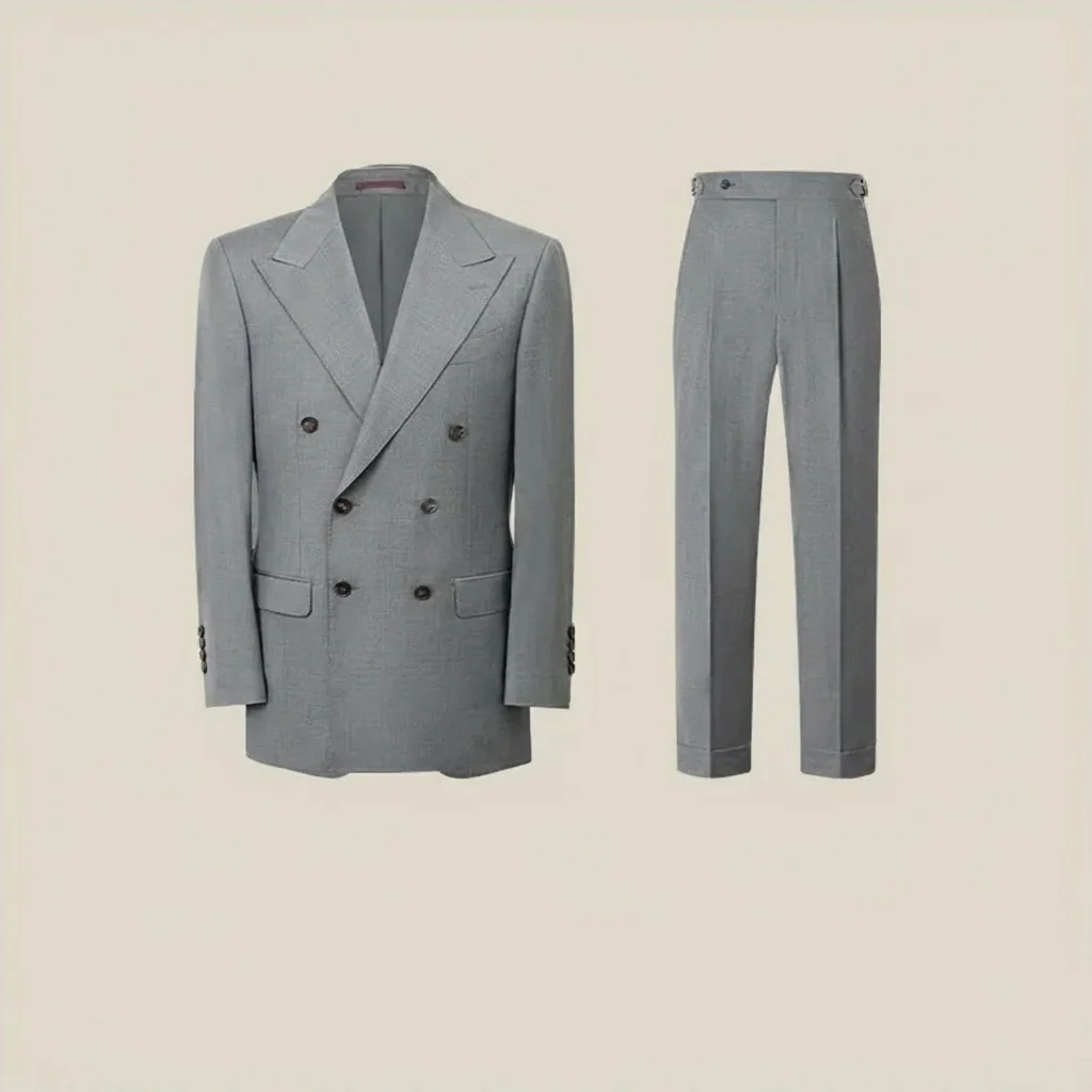 Double-Breasted Commuter Suit - Image 7