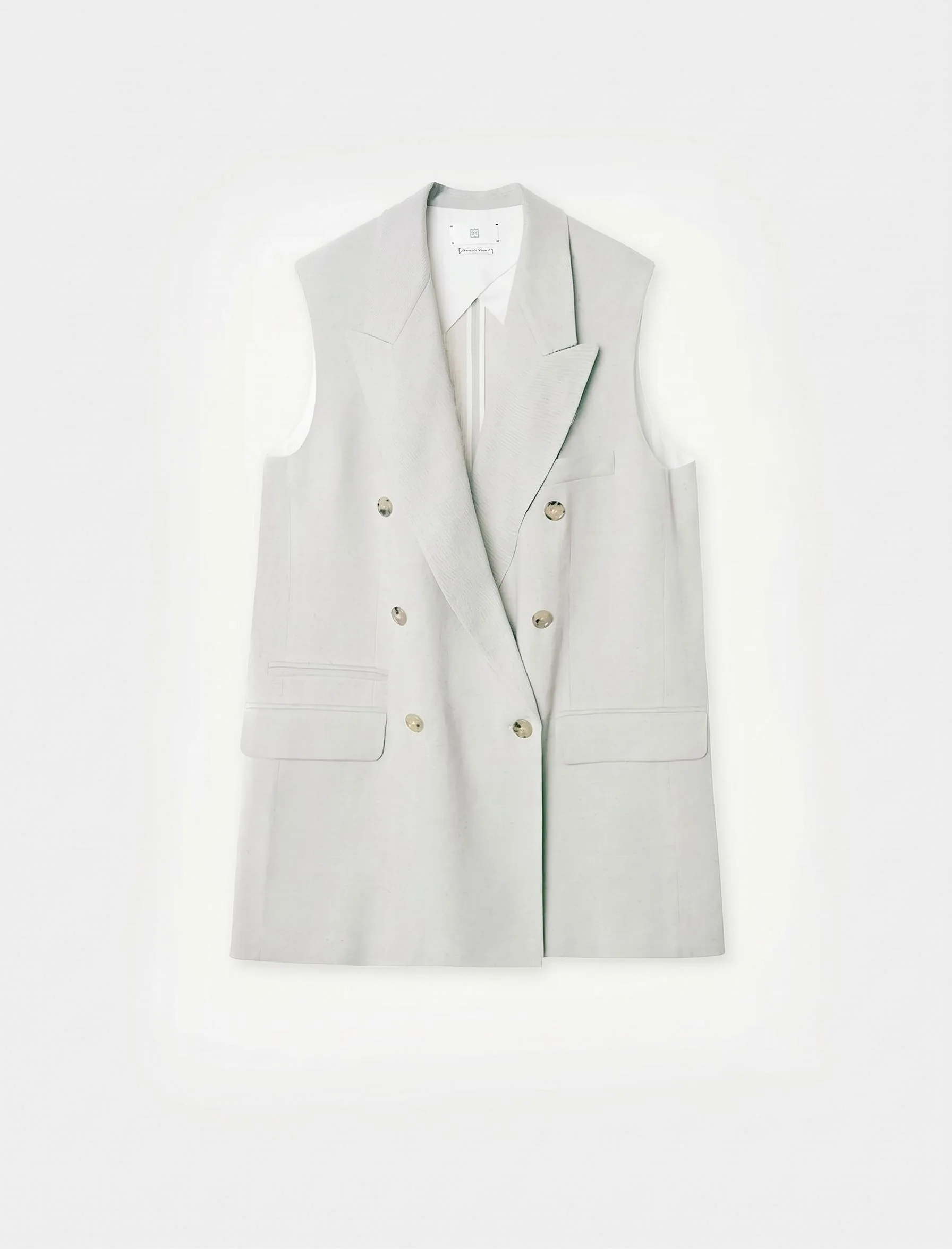 Double-Breasted Long Vest - Image 5