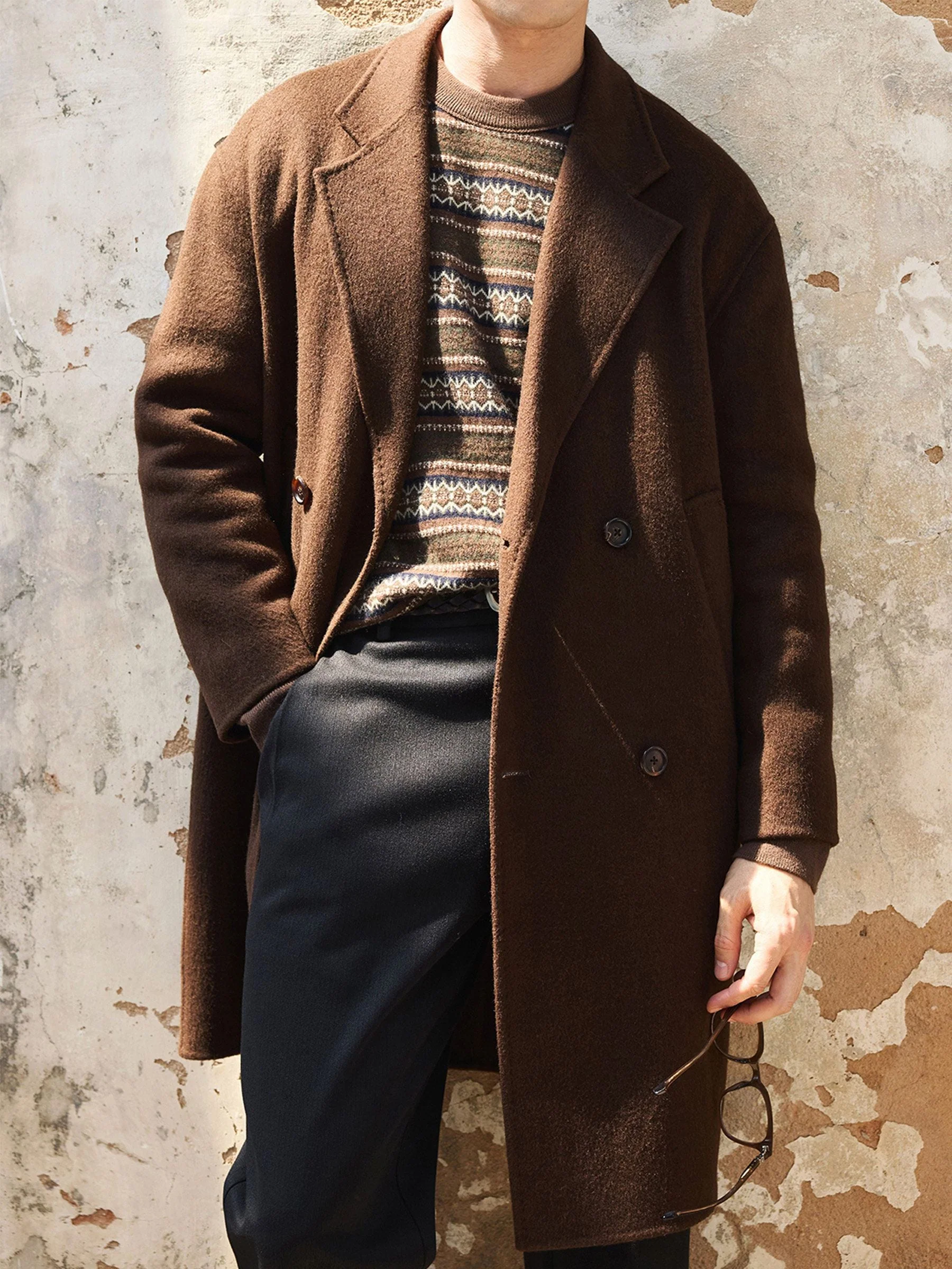 Double-Breasted Overcoat - Image 2