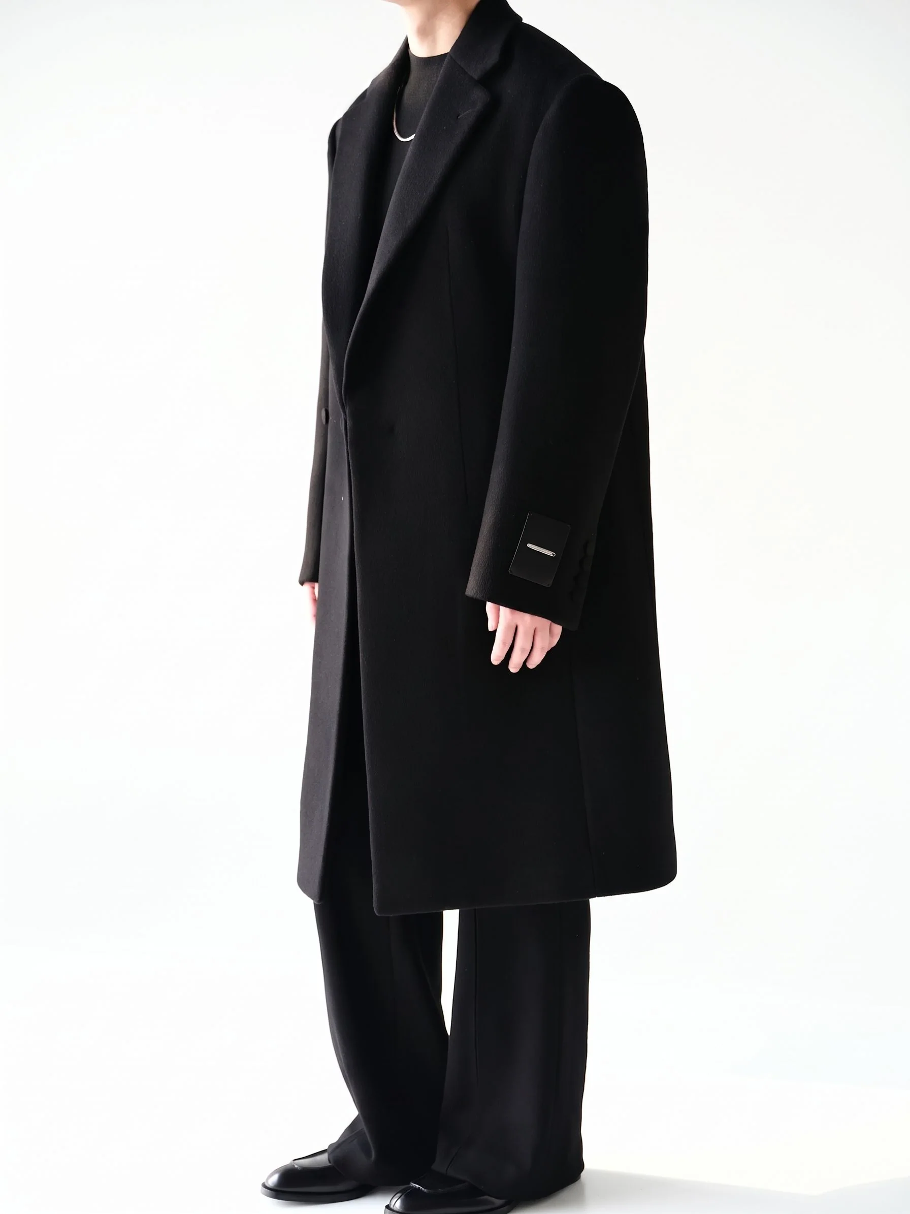 Double-Breasted Overcoat - Image 3