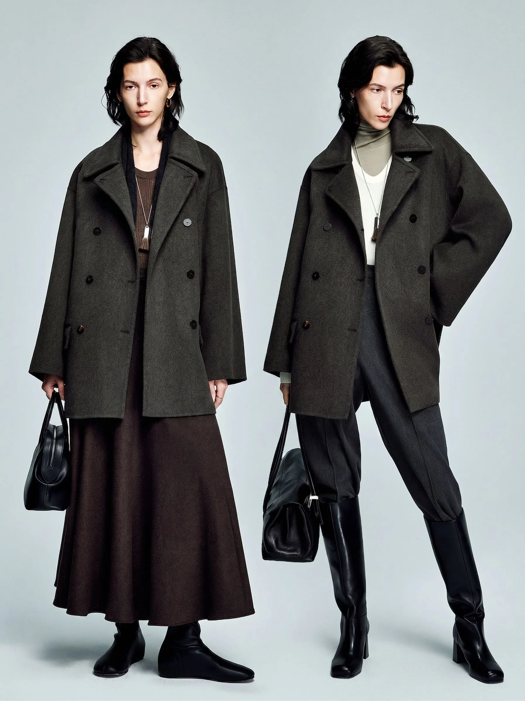 Double-Breasted Pea Coat