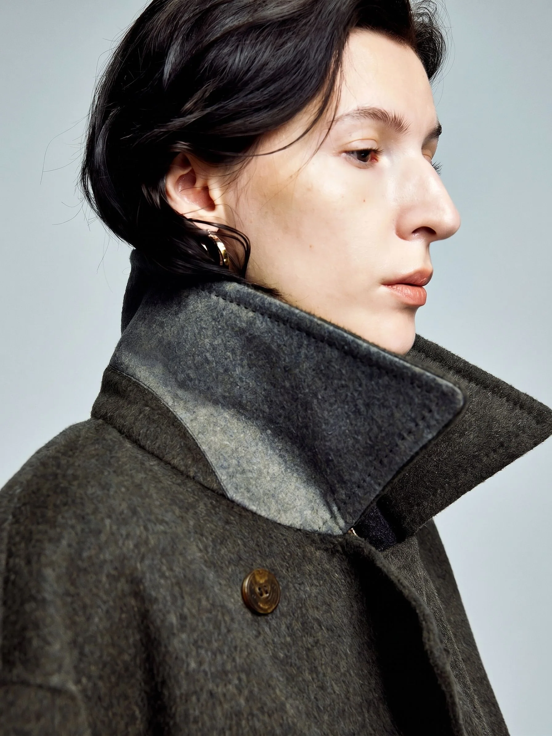 Double-Breasted Pea Coat - Image 4