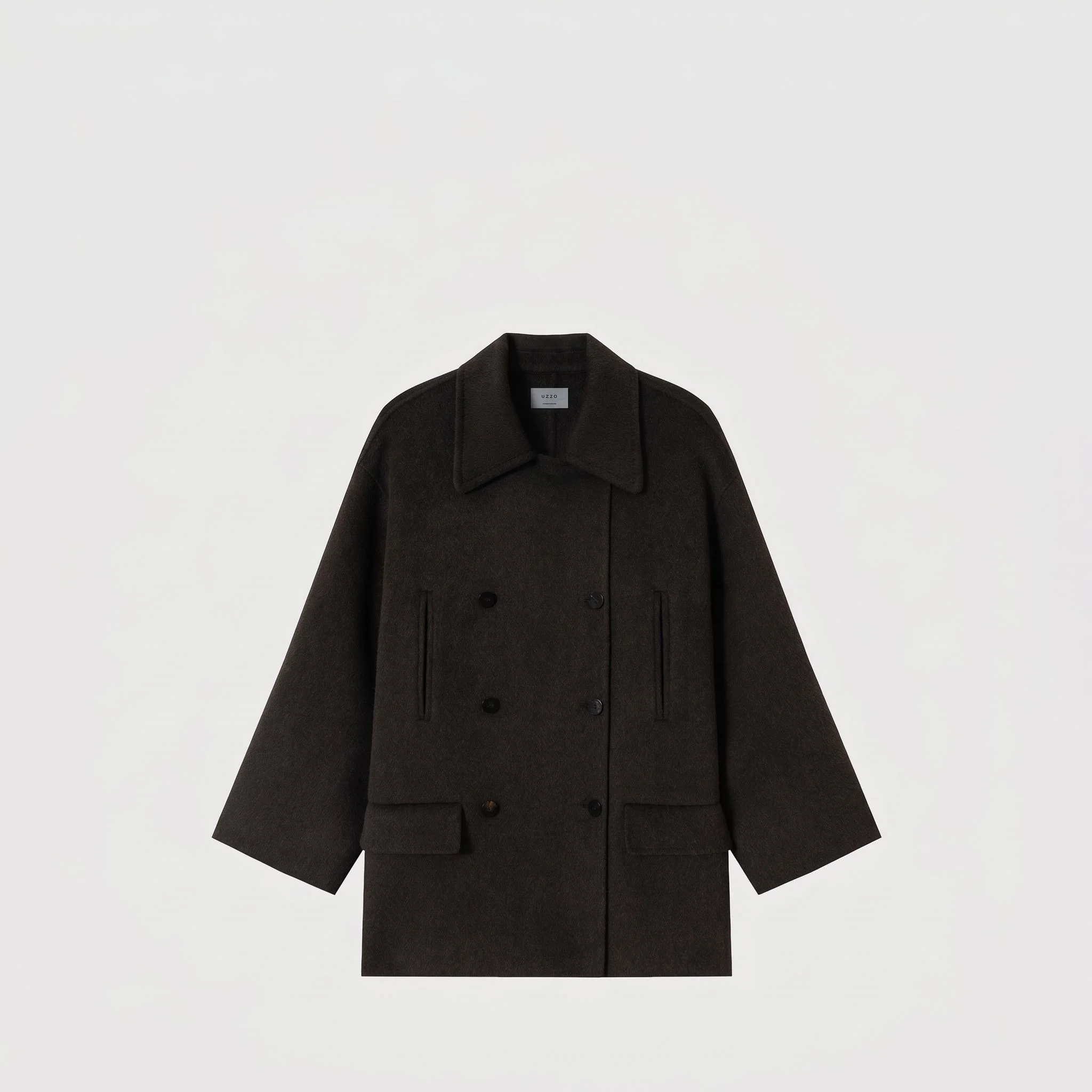 Double-Breasted Pea Coat - Image 5