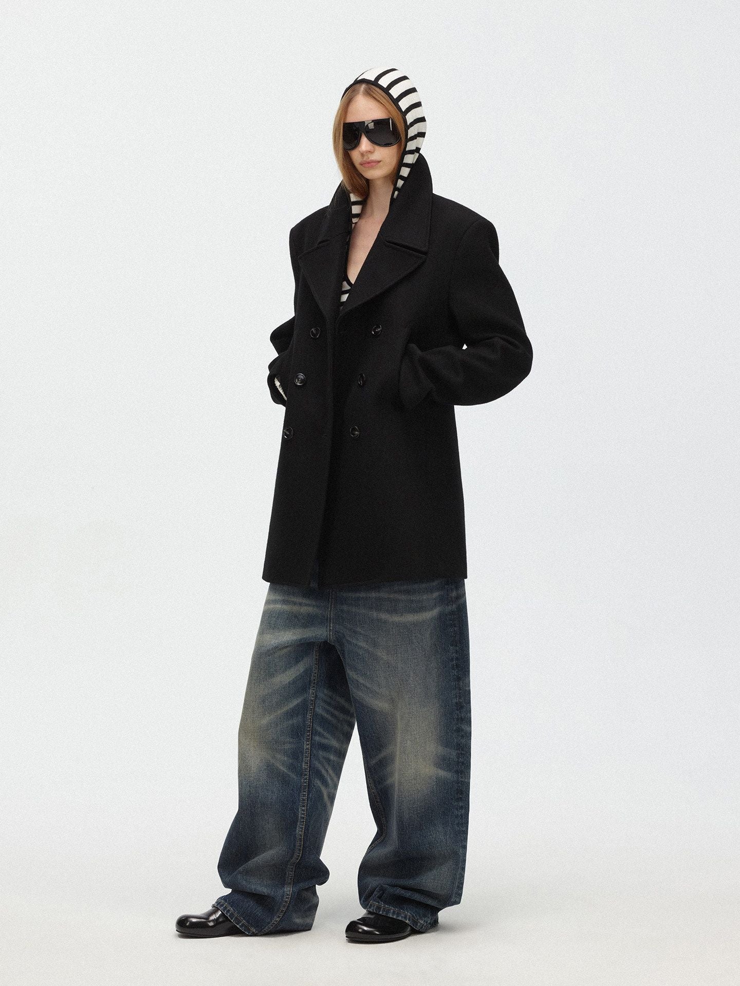 Double-Breasted Peacoat - Image 2