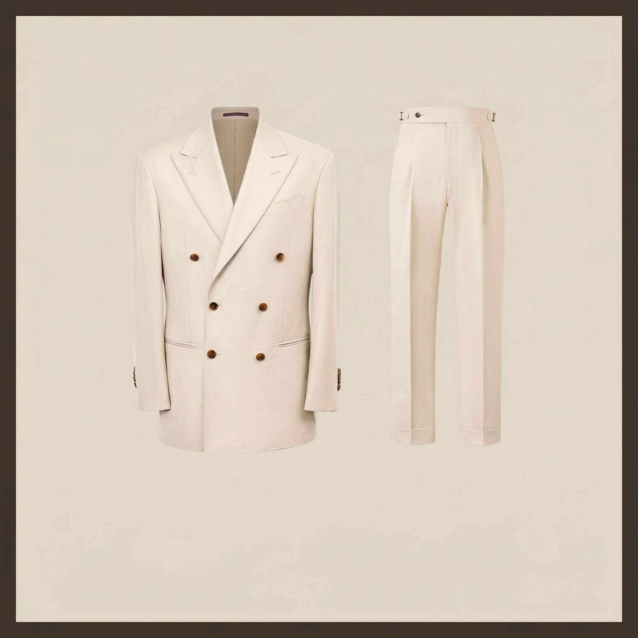 Double-Breasted Suit Set - Image 12