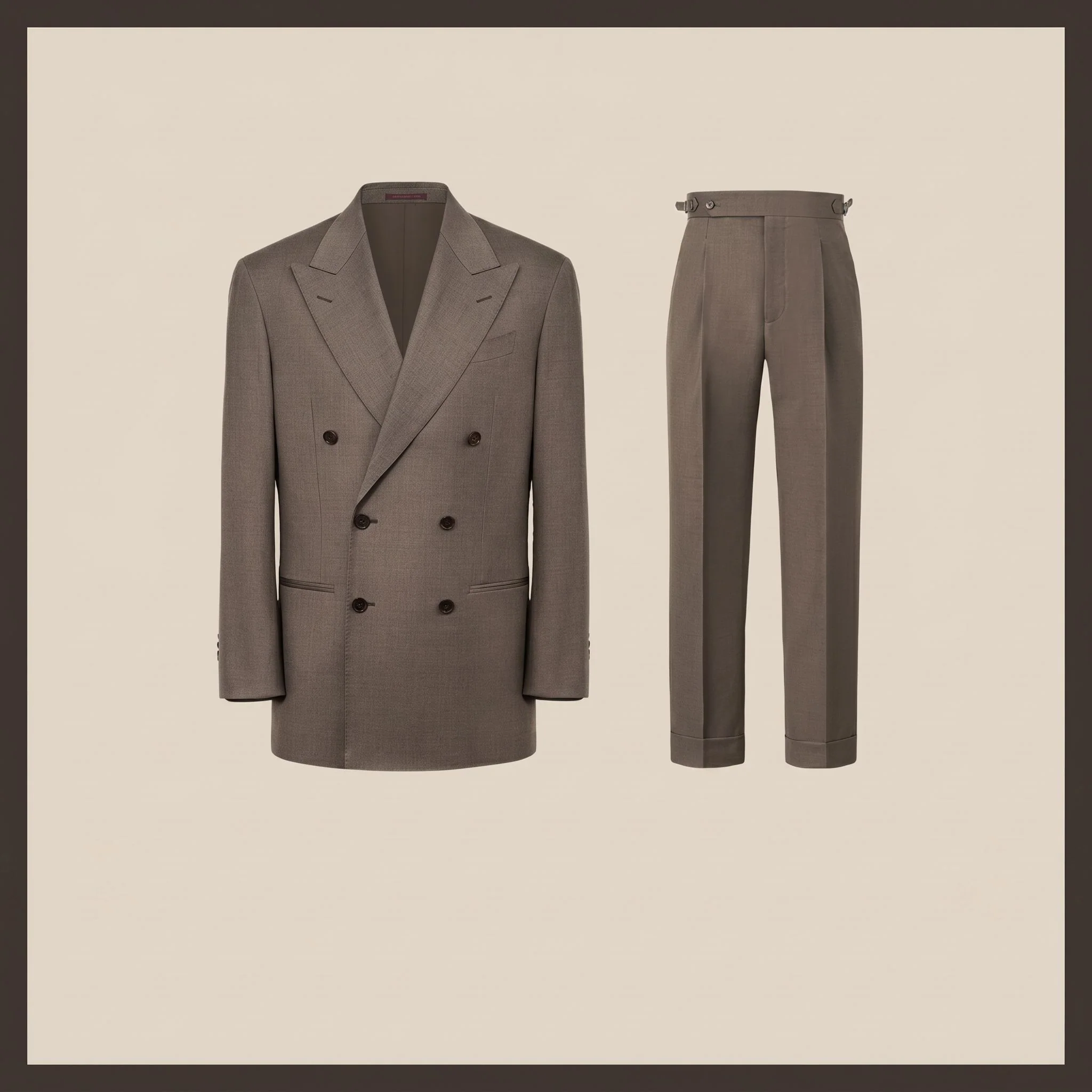 Double-Breasted Suit Set - Image 13