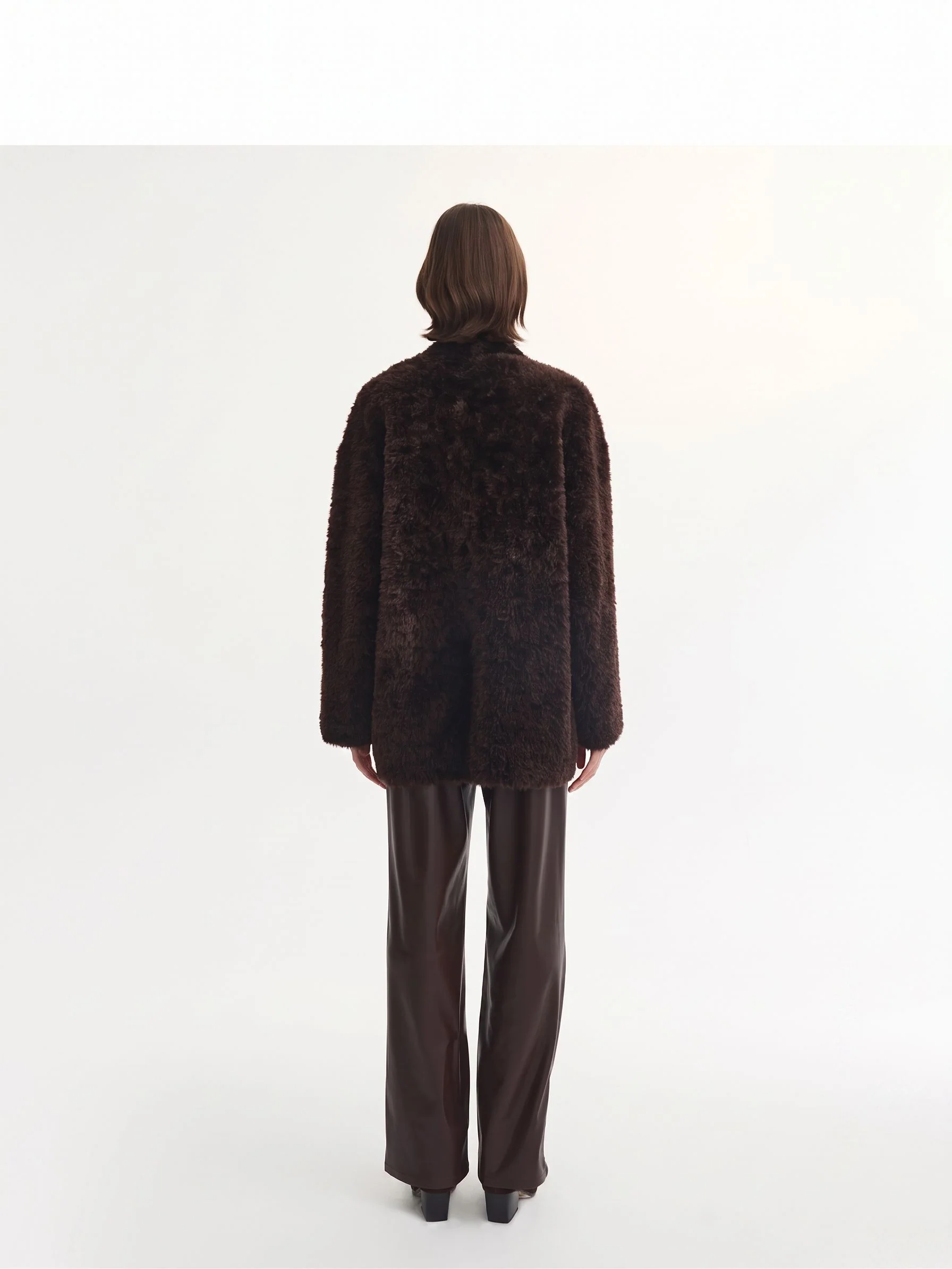 Double-Breasted Teddy Coat - Image 5