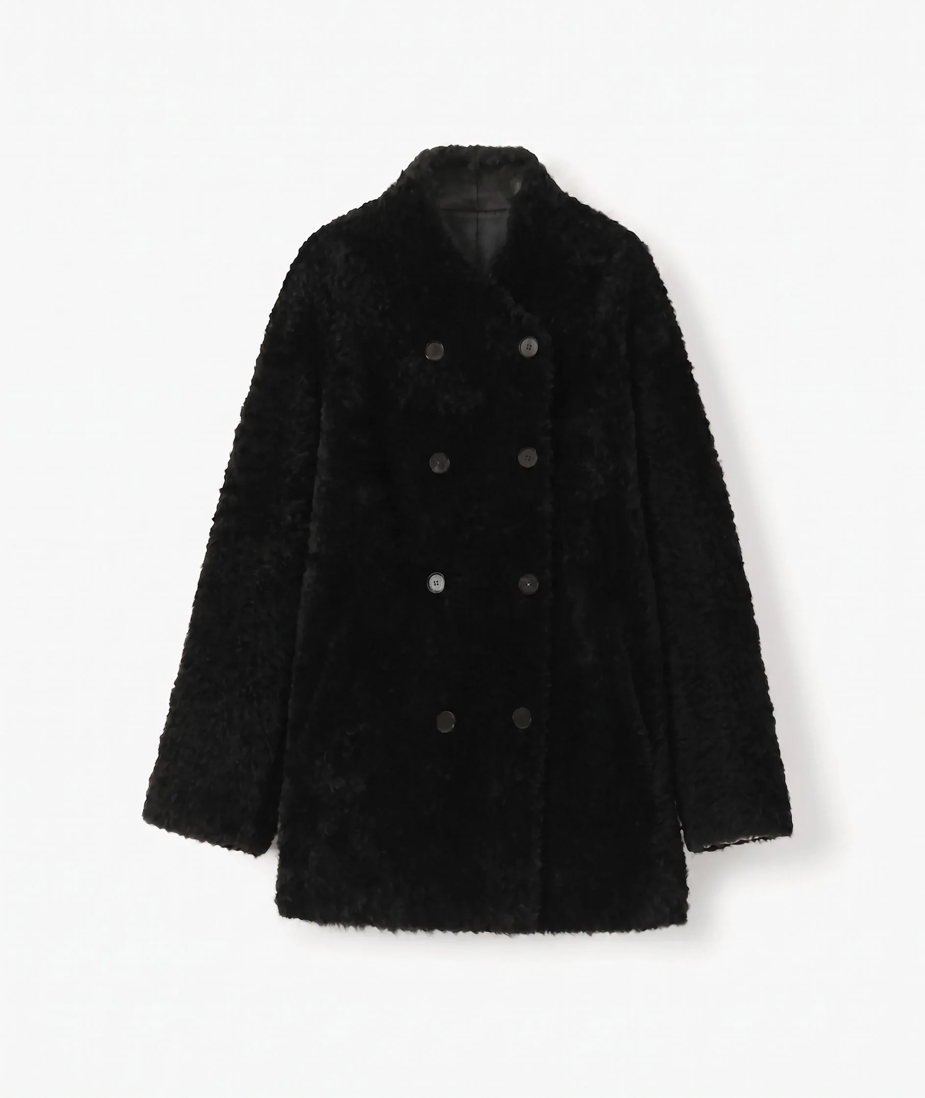 Double-Breasted Teddy Coat - Image 6
